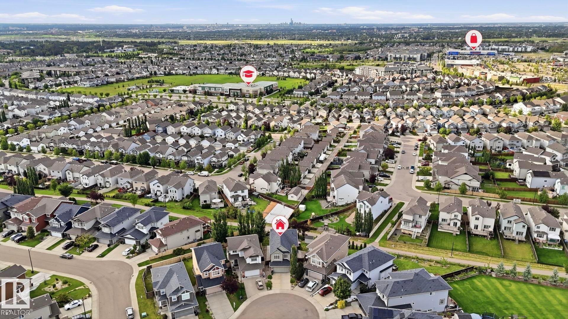 1832 56 Street Sw, Edmonton, AB - Outdoor With View