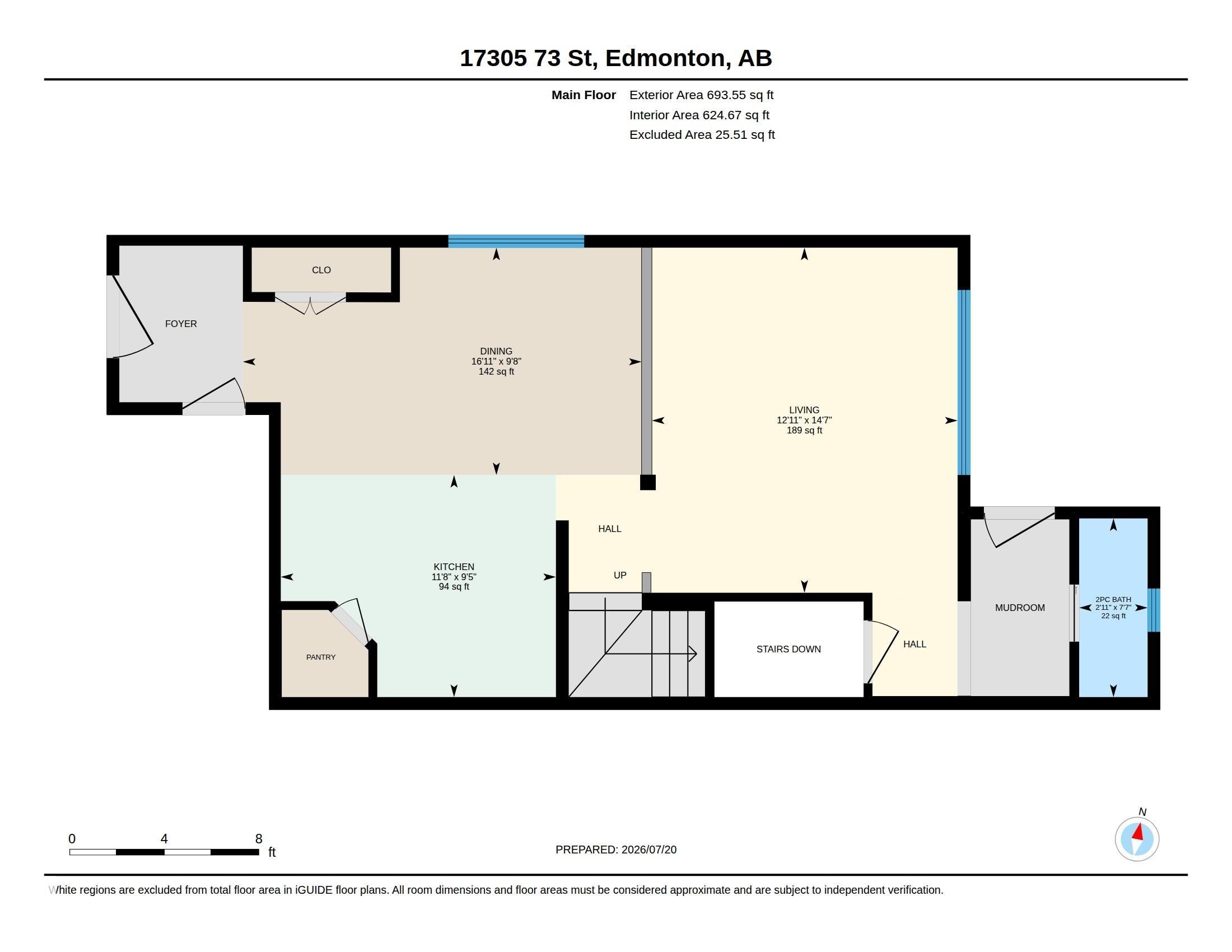 Floor plan - 17305 73 Street Nw, Edmonton, AB - Other