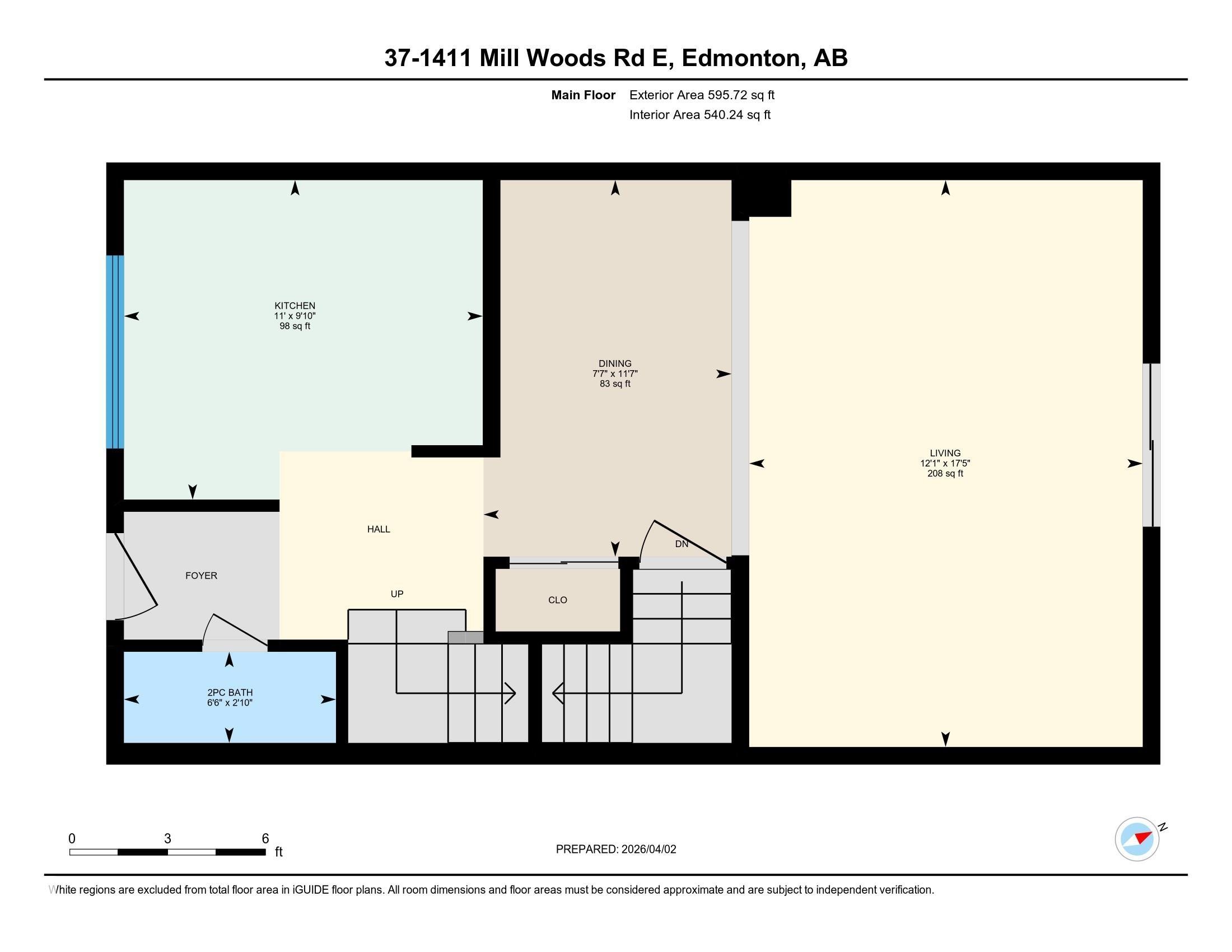 Floor plan - #37 1411 Mill Woods Rd E Nw, Edmonton, AB - Other