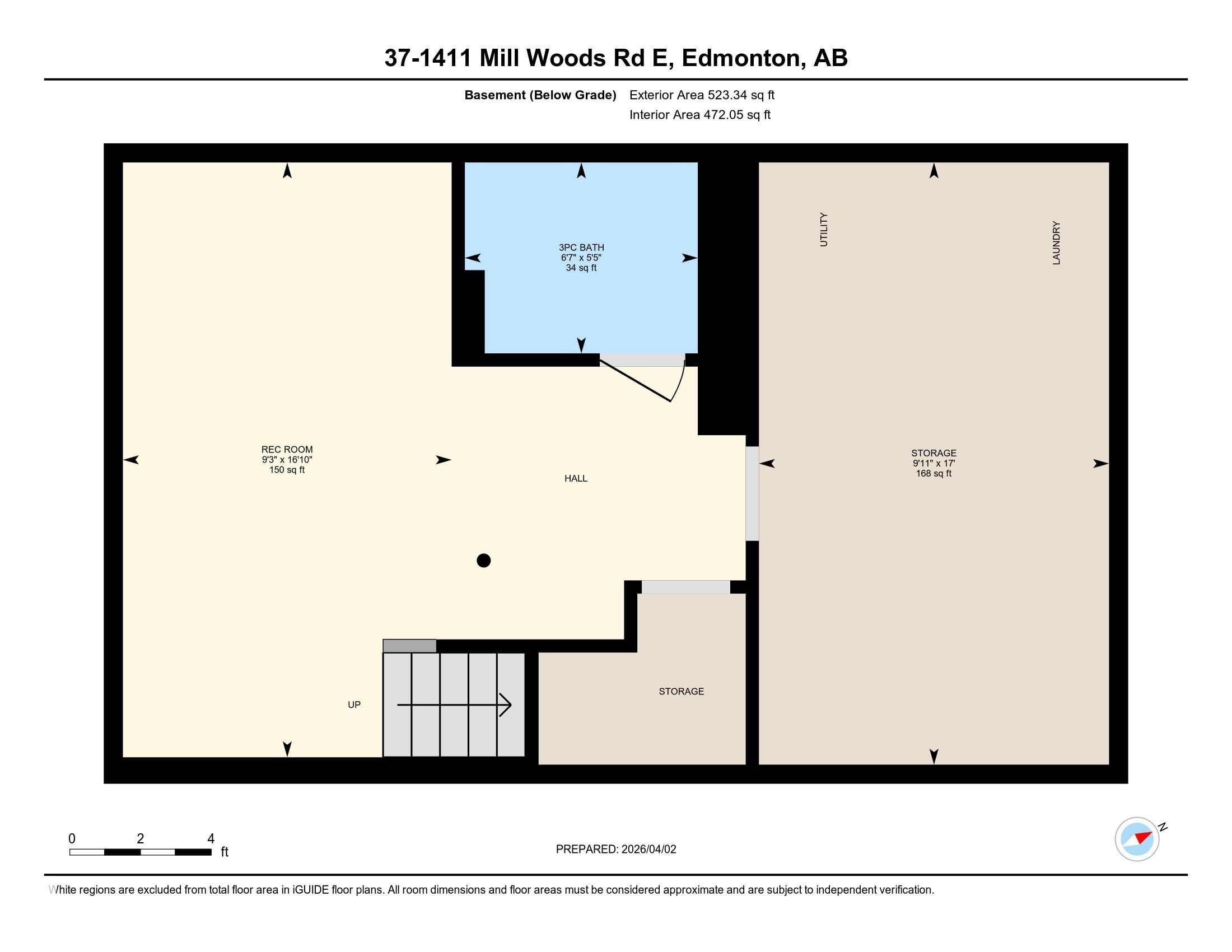 Floor plan - #37 1411 Mill Woods Rd E Nw, Edmonton, AB - Other