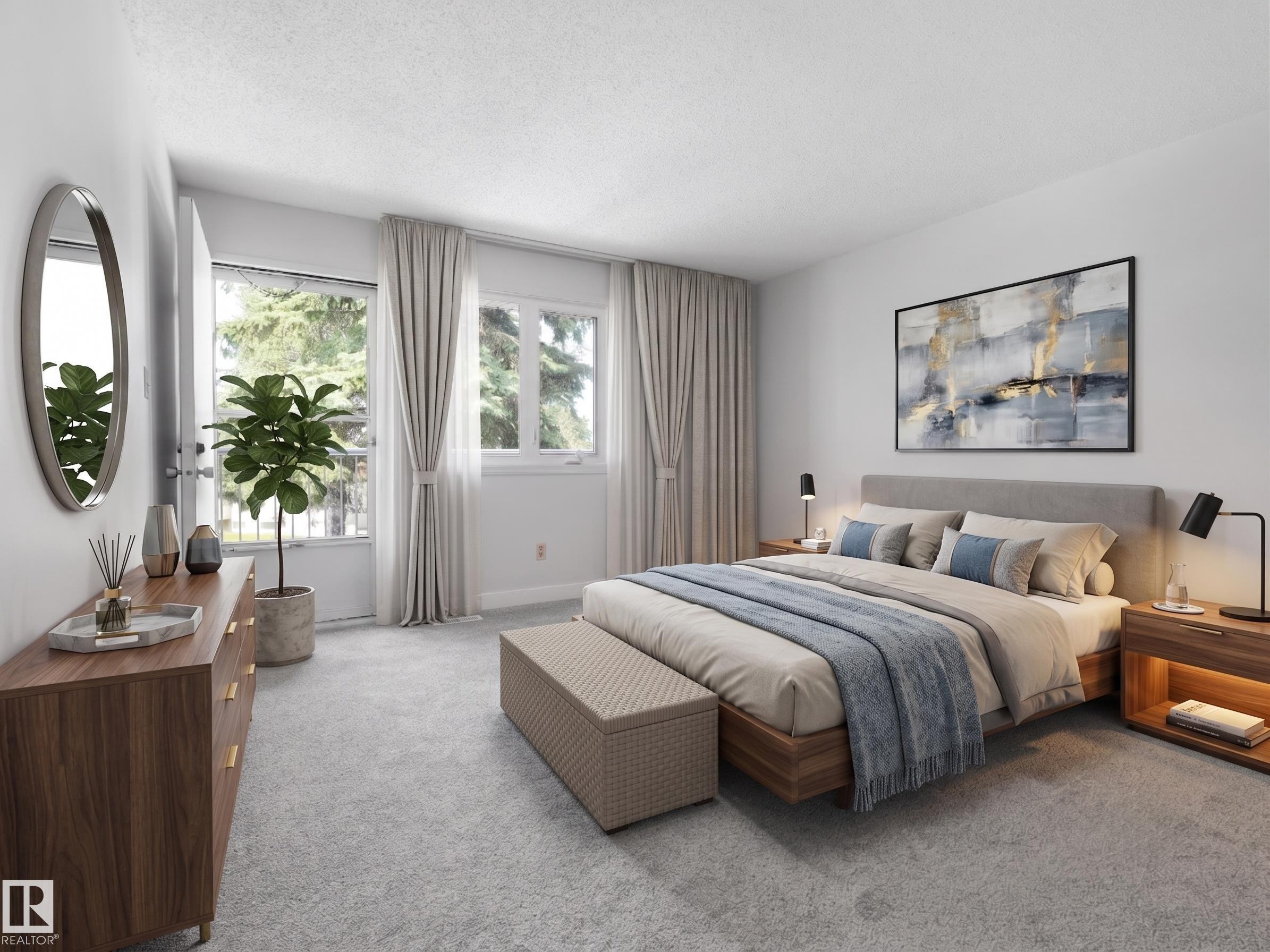 #50 1904 48 St Nw, Edmonton, AB - Indoor Photo Showing Bedroom