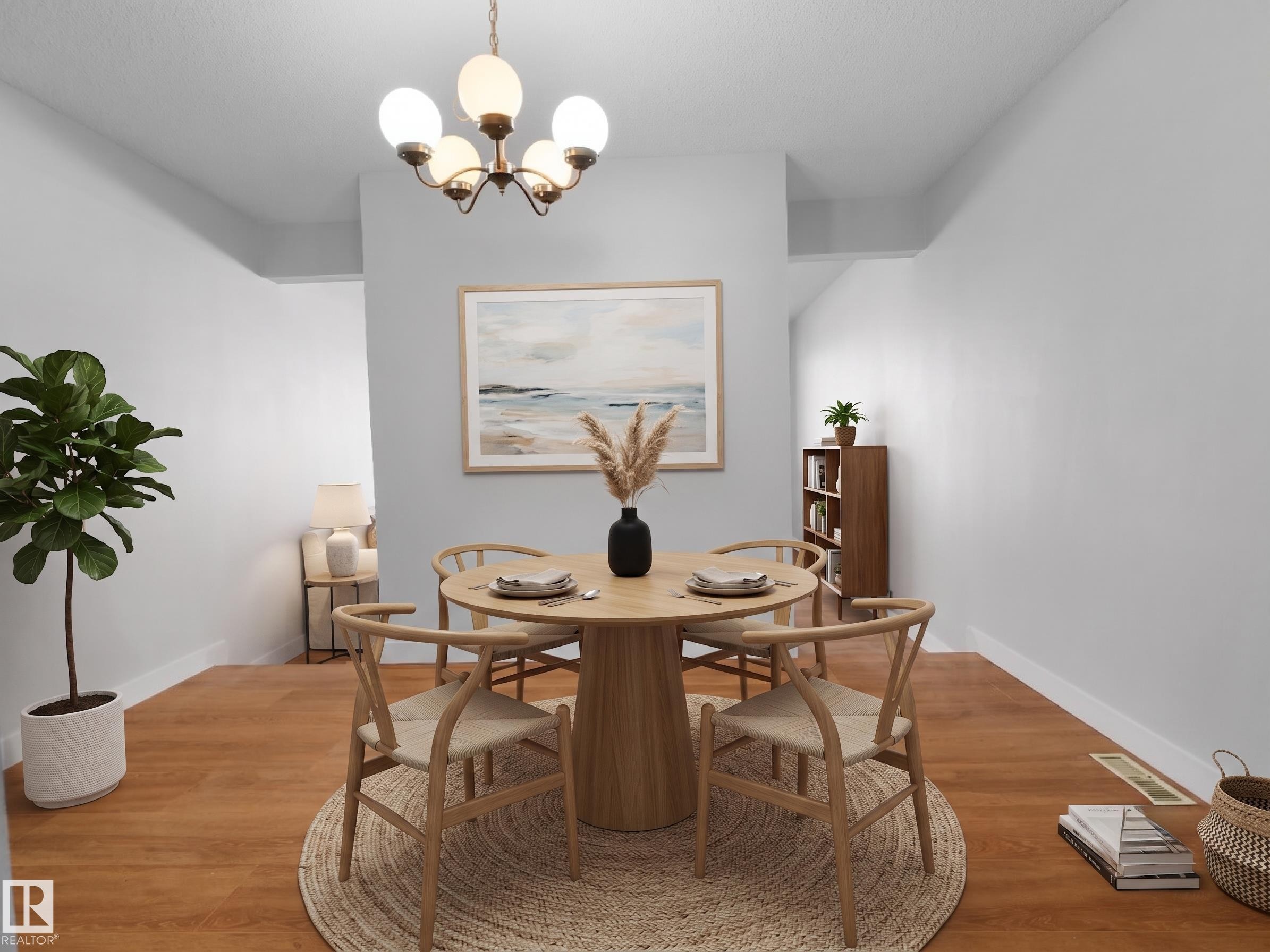 #50 1904 48 St Nw, Edmonton, AB - Indoor Photo Showing Dining Room