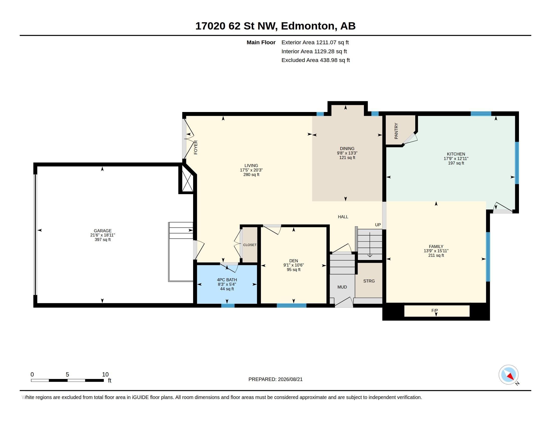 Floor plan - 17020 62 Street Nw, Edmonton, AB - Other