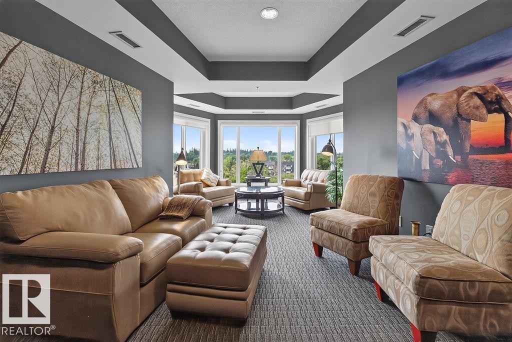#303 35 Sturgeon Rd, St. Albert, AB - Indoor Photo Showing Living Room