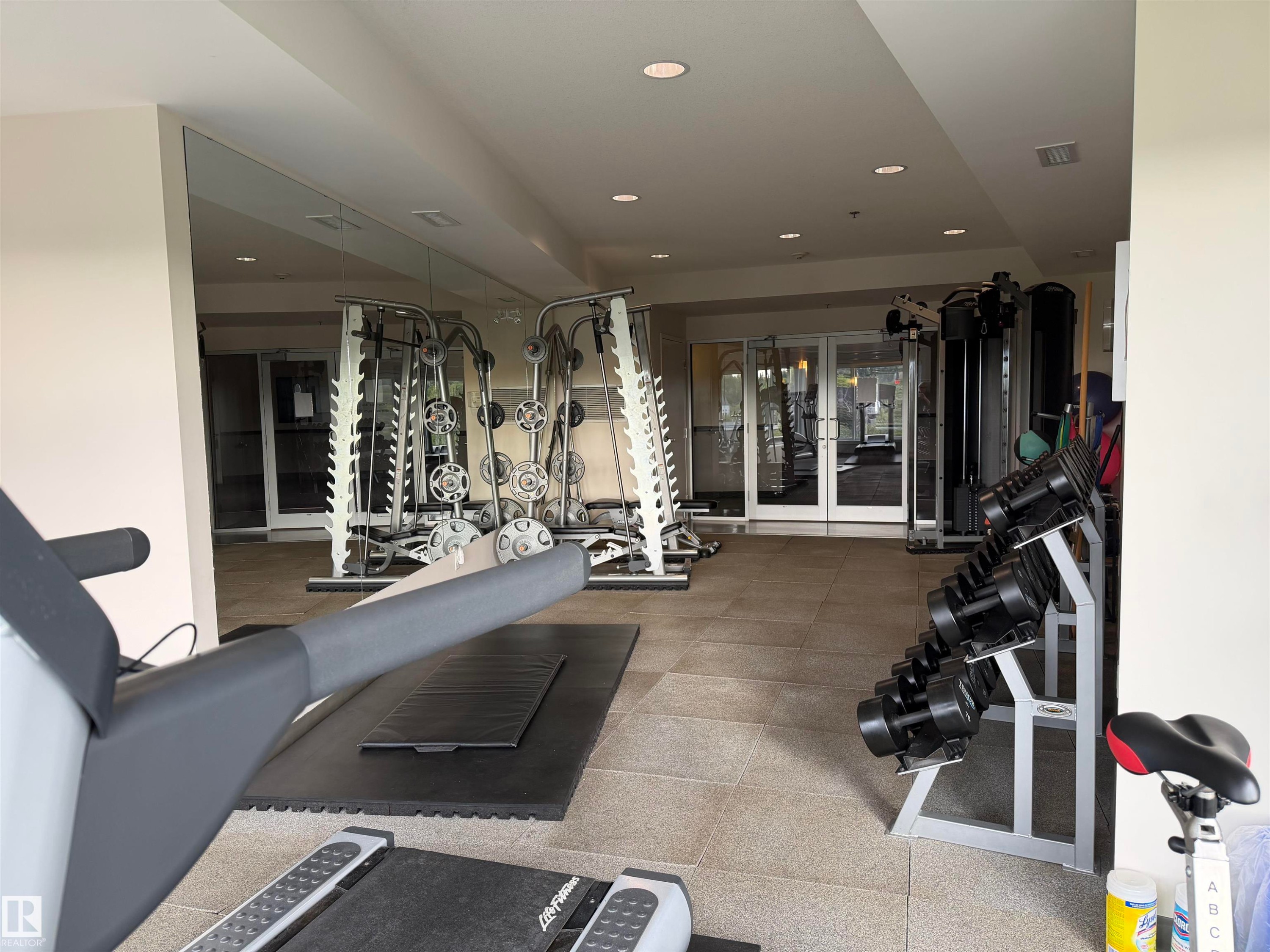 #303 35 Sturgeon Rd, St. Albert, AB - Indoor Photo Showing Gym Room