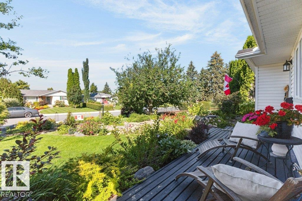 9047 52 Street Nw, Edmonton, AB - Outdoor With Deck Patio Veranda
