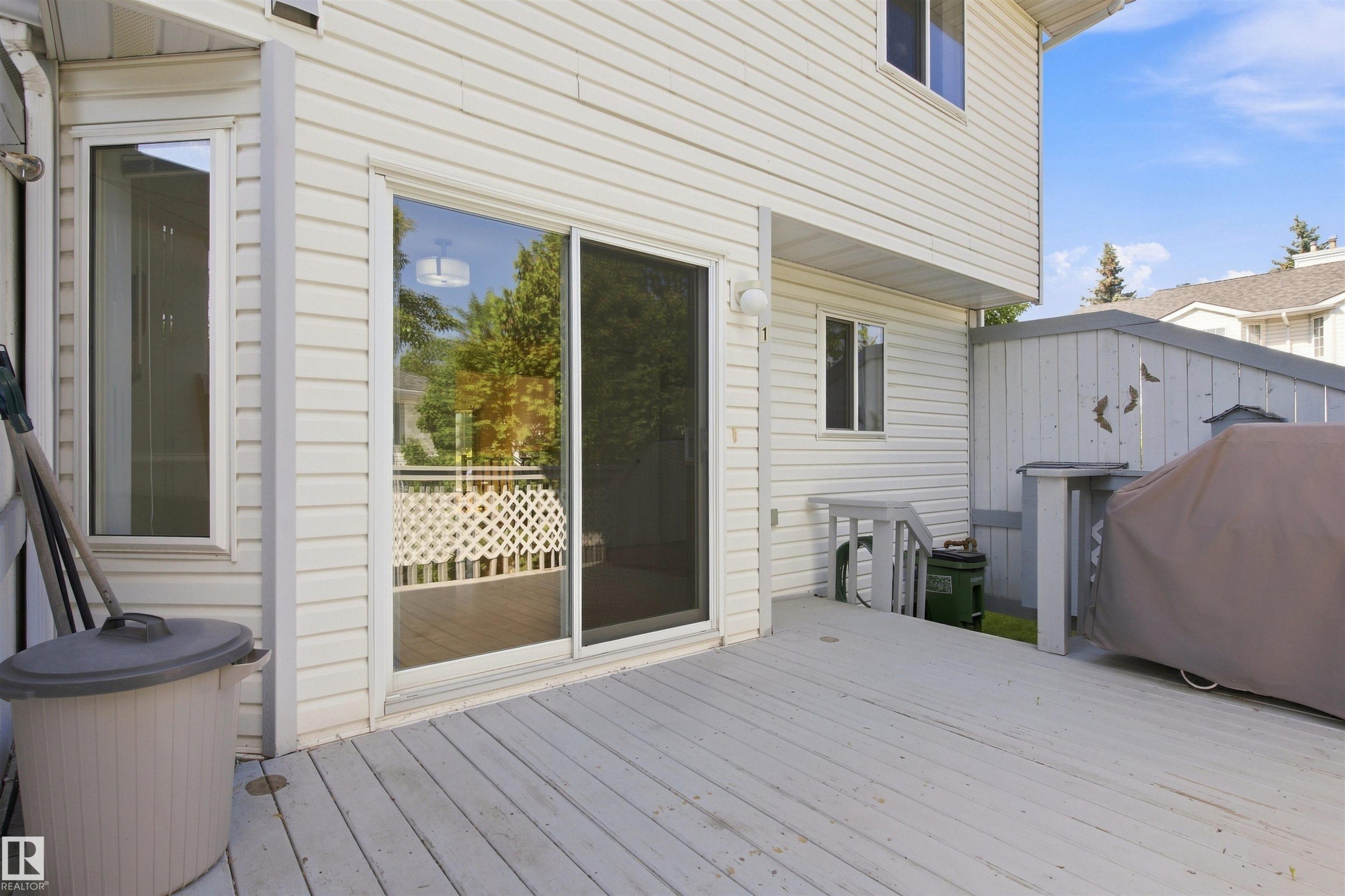 #1 3311 58 St Nw, Edmonton, AB - Outdoor With Deck Patio Veranda With Exterior