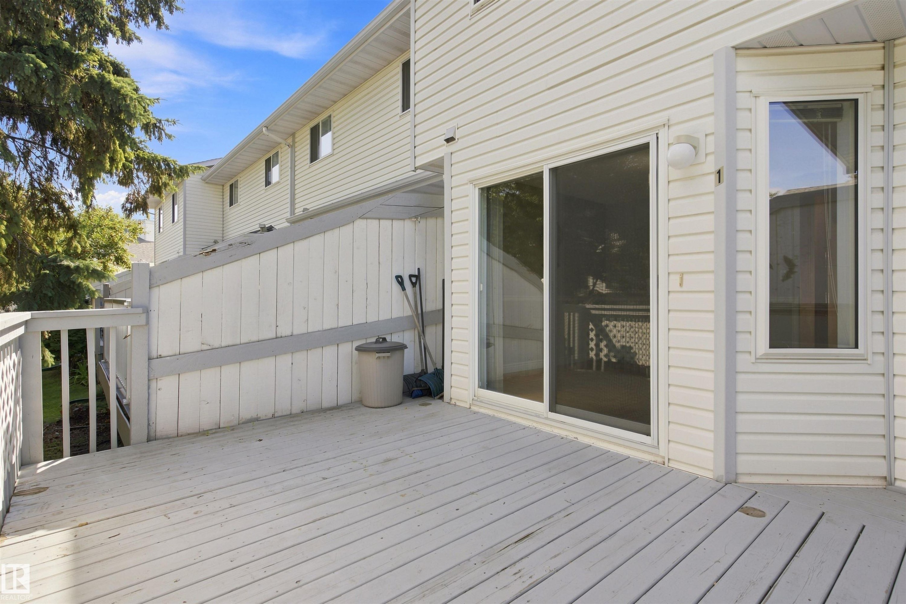 #1 3311 58 St Nw, Edmonton, AB - Outdoor With Deck Patio Veranda With Exterior