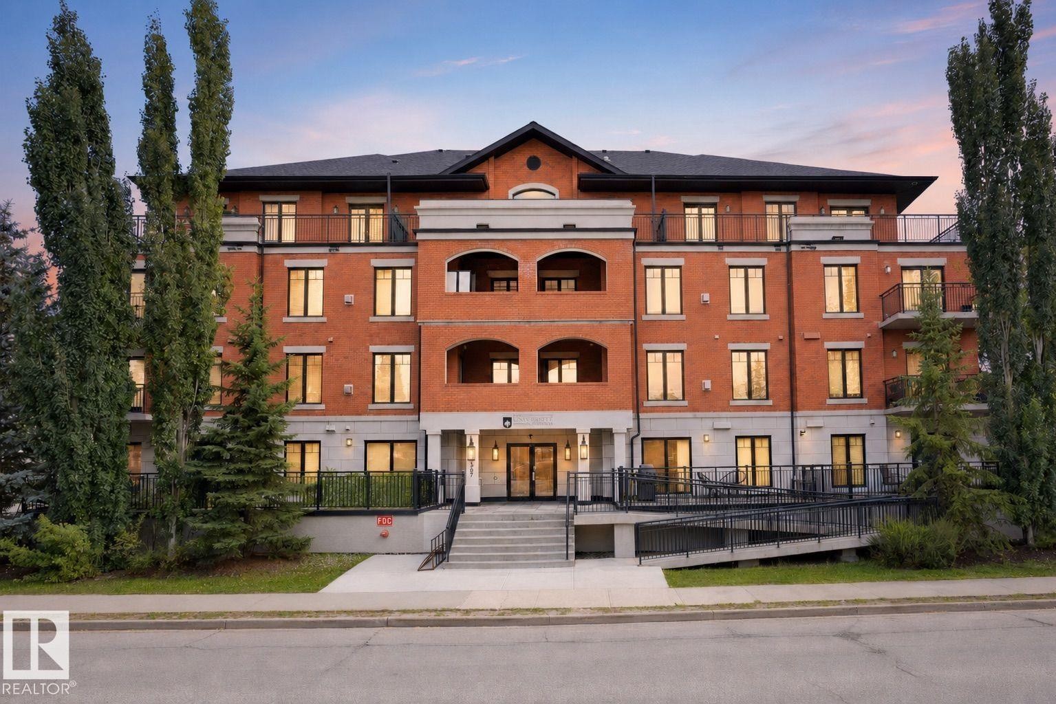 #307 7907 109 St Nw, Edmonton, AB - Outdoor With Facade