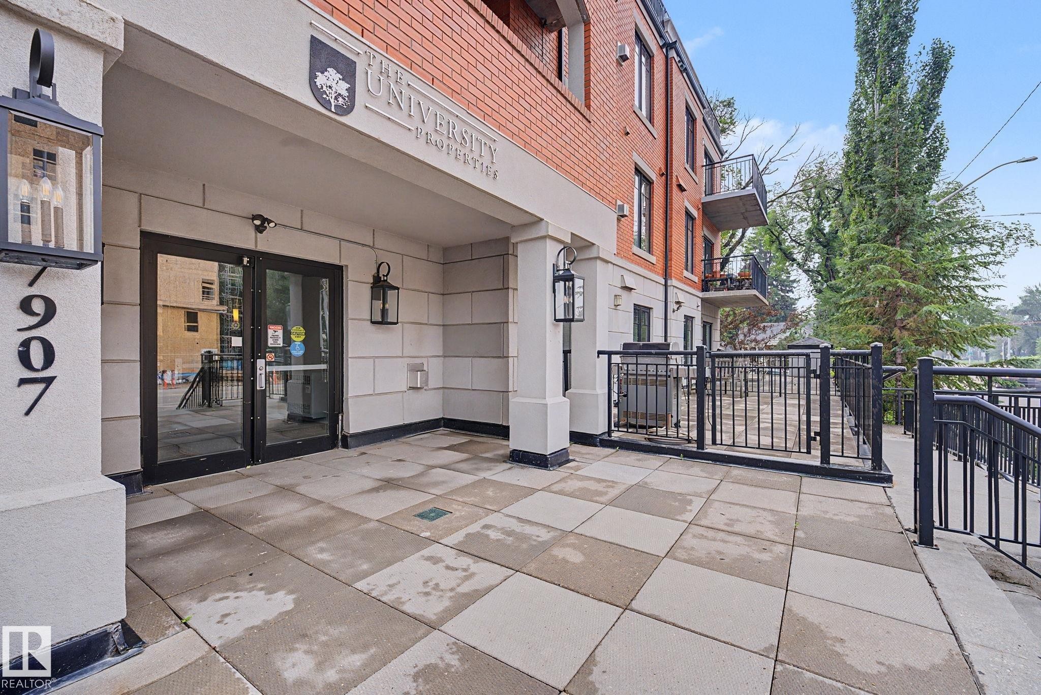 #307 7907 109 St Nw, Edmonton, AB - Outdoor With Balcony