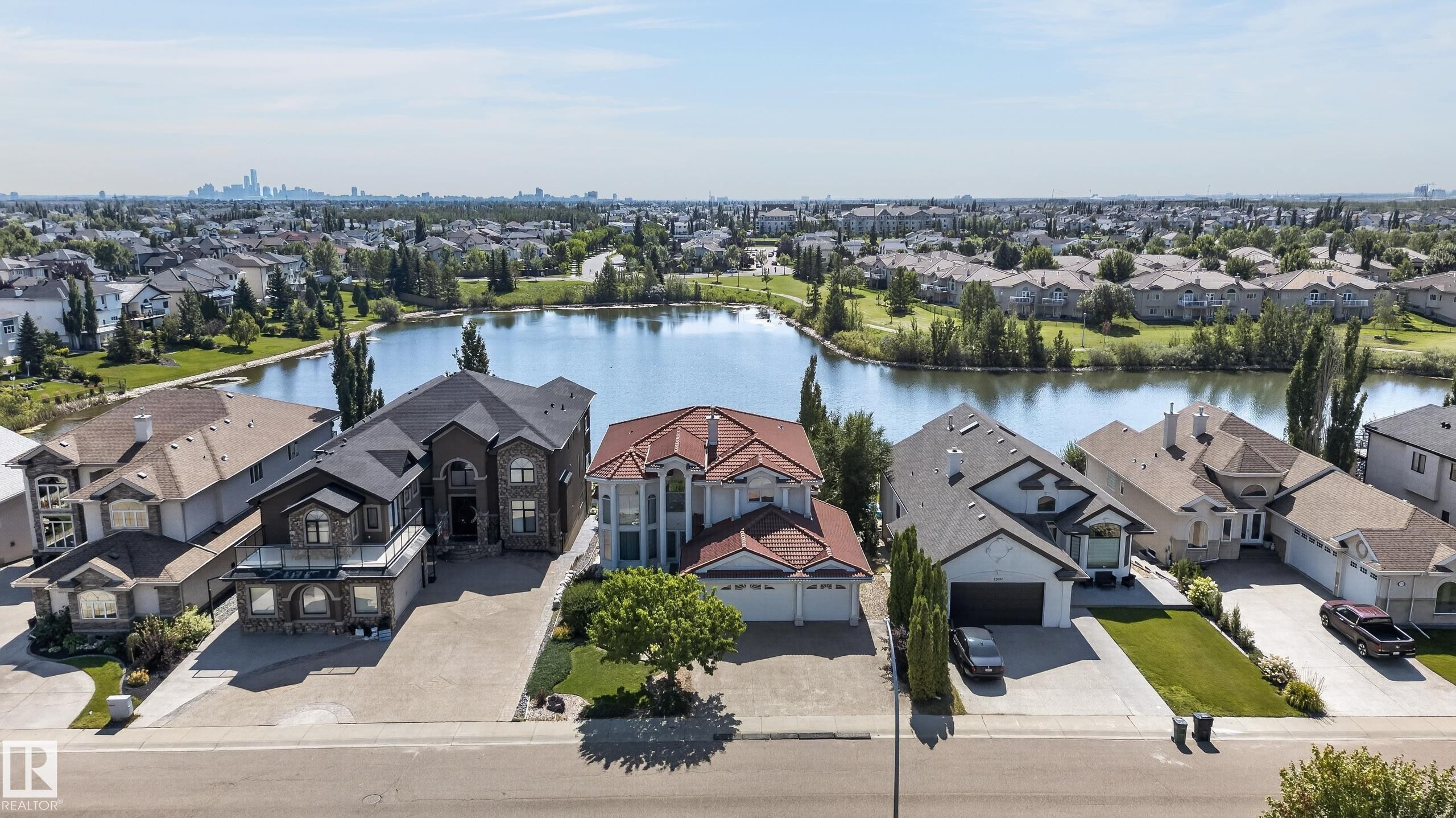 13527 158 Avenue Nw, Edmonton, AB - Outdoor With Body Of Water With Facade