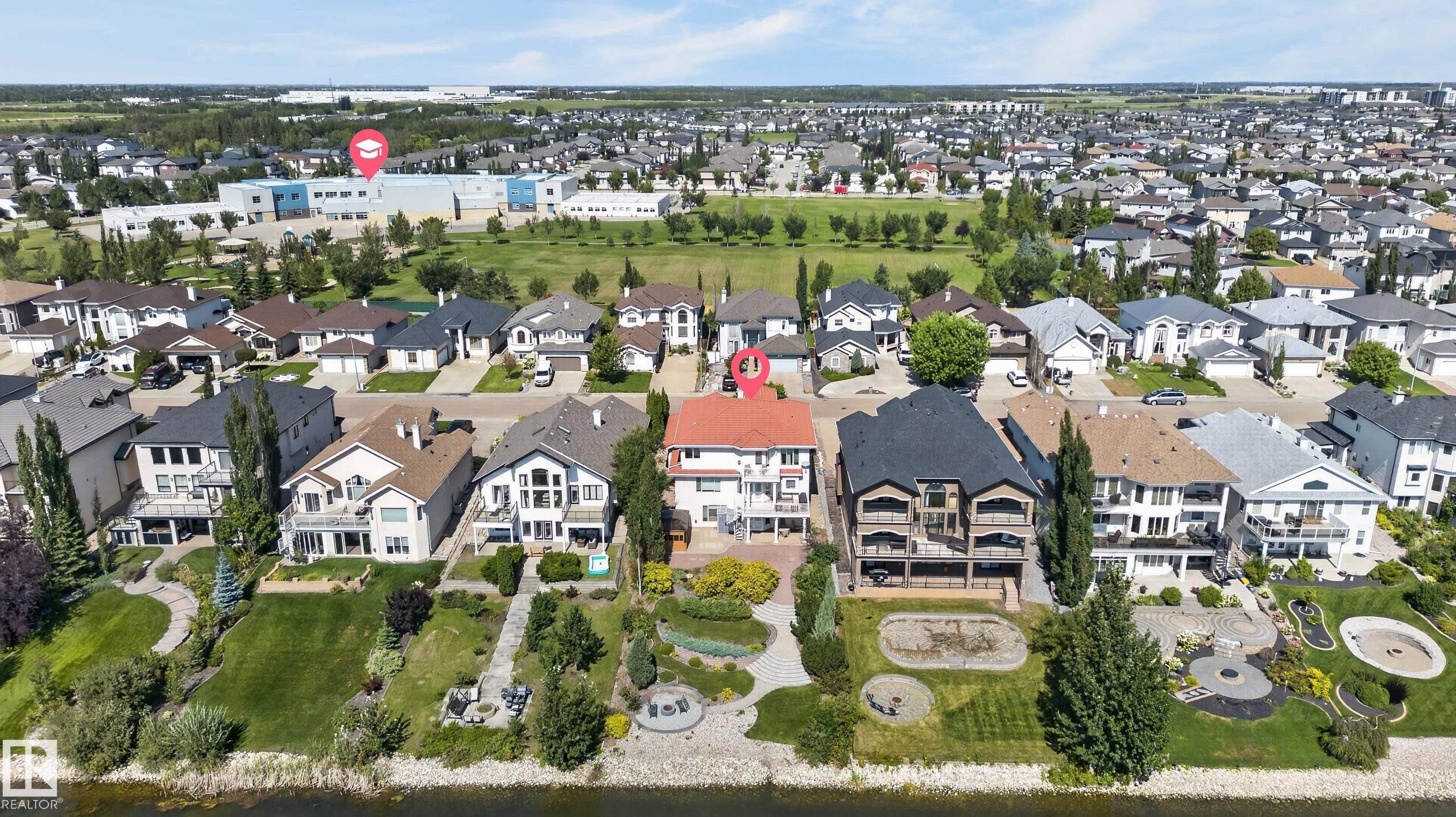 13527 158 Avenue Nw, Edmonton, AB - Outdoor With Body Of Water With View