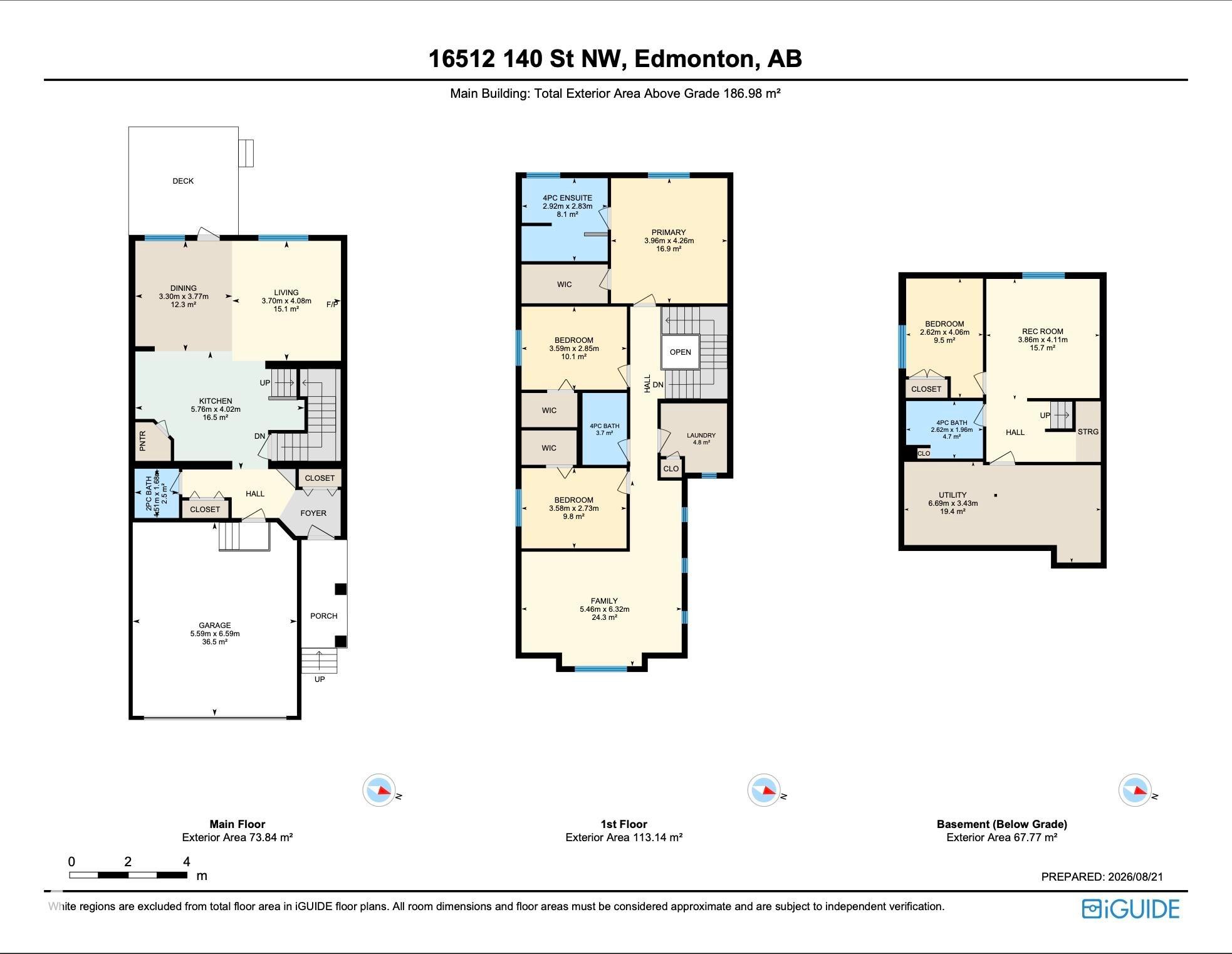 Floor plan - 16512 140 Street Nw, Edmonton, AB - Other