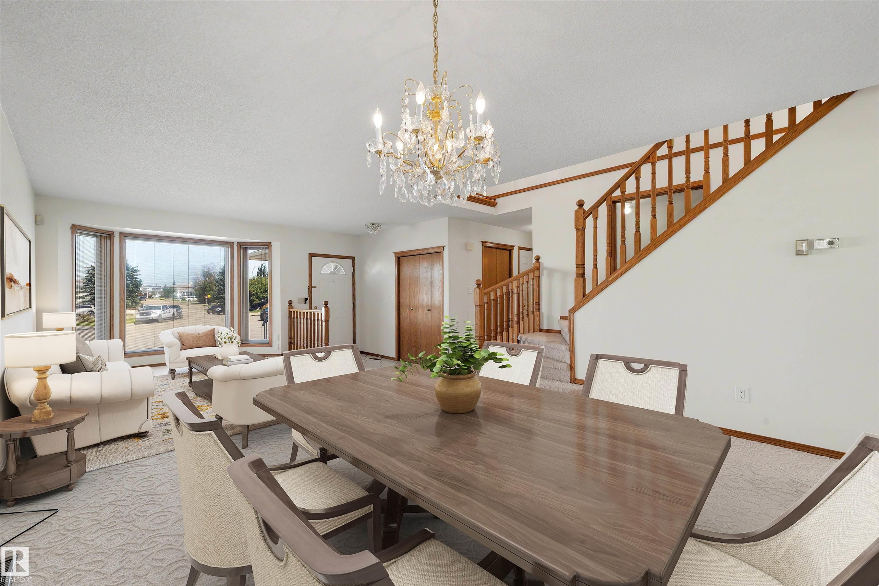 15304 74 Street Nw, Edmonton, AB - Indoor Photo Showing Dining Room