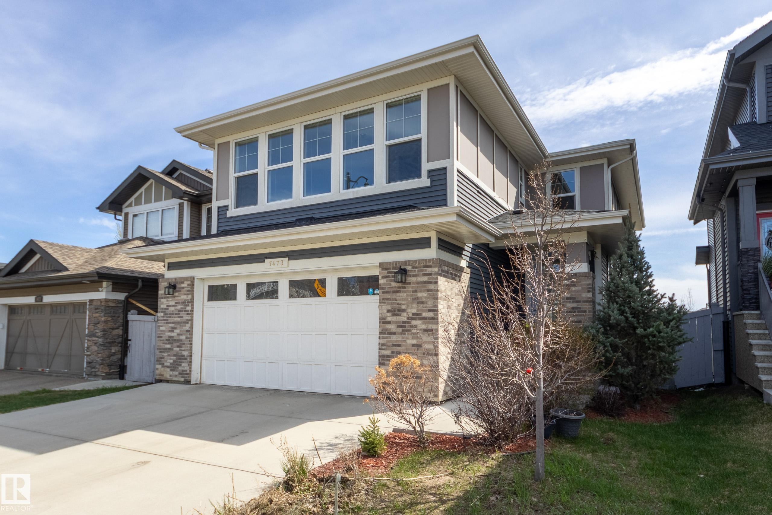 7473 Colonel Mewburn Road Nw, Edmonton, AB - Outdoor With Facade