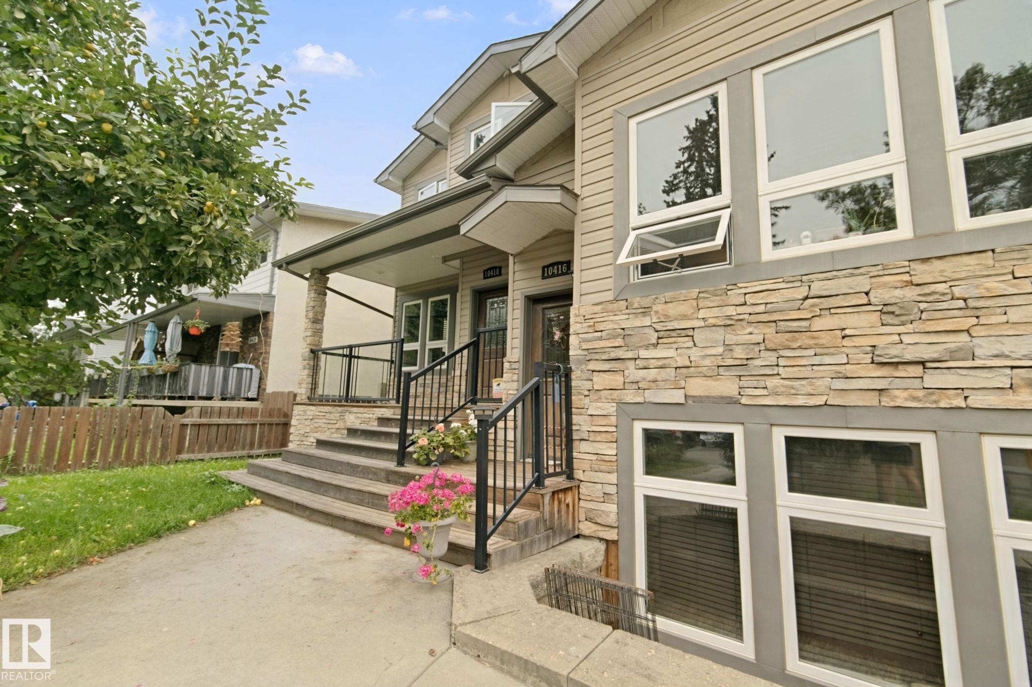 10416 69 Avenue Nw, Edmonton, AB - Outdoor With Deck Patio Veranda