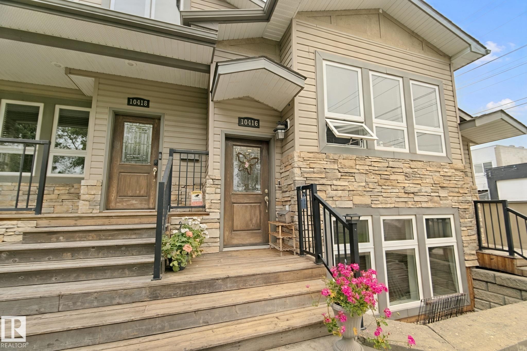 10416 69 Avenue Nw, Edmonton, AB - Outdoor With Deck Patio Veranda