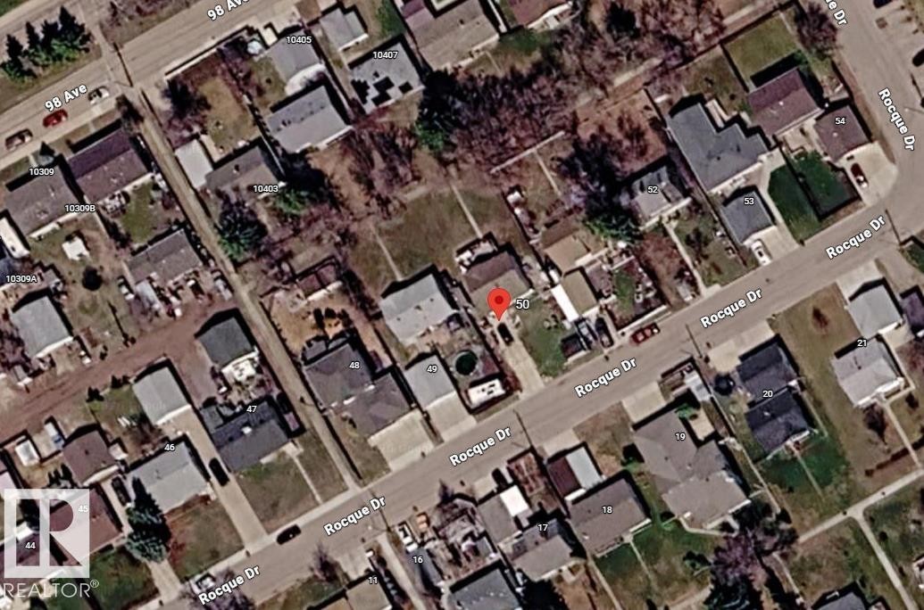 Aerial Map. Illustrating the property's location and surrounding geographical context - 50 Rocque, Fort Saskatchewan, AB - Other
