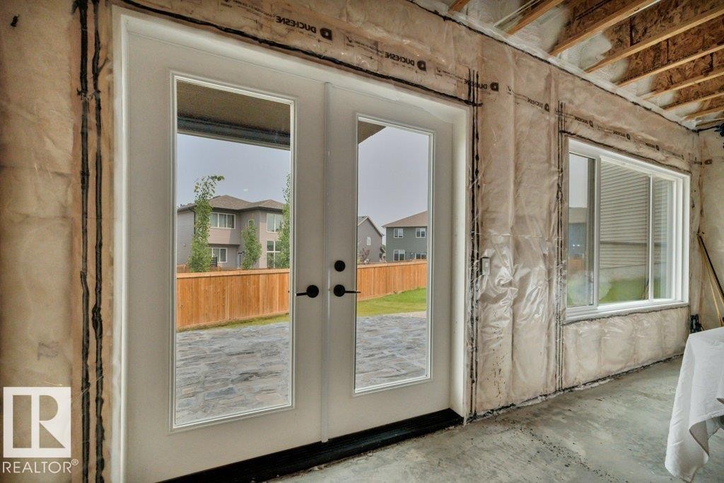 Walkout entrance - 5329 Lark Landing Nw, Edmonton, AB - With Exterior