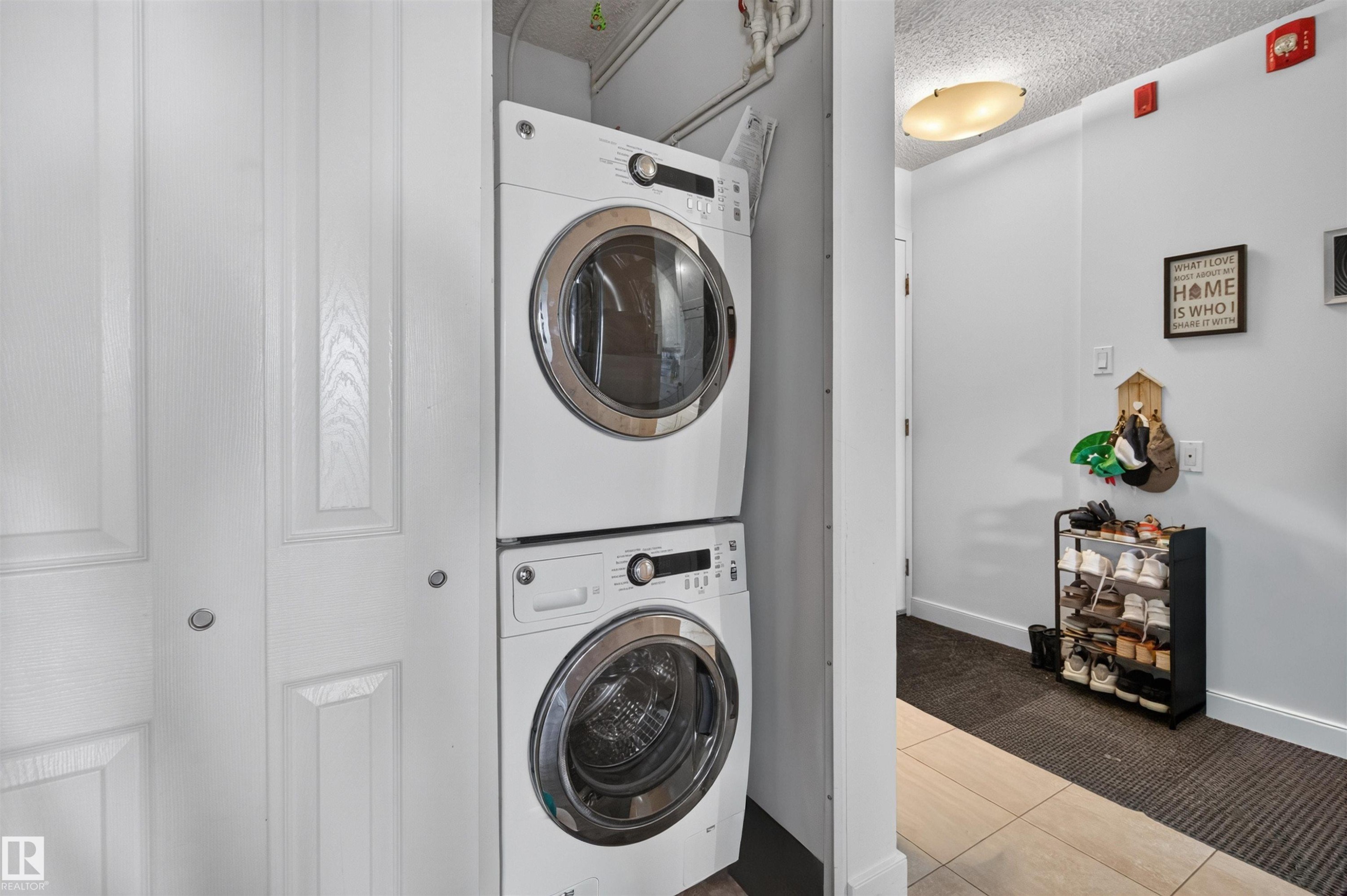 #703 9909 110 St Nw, Edmonton, AB - Indoor Photo Showing Laundry Room