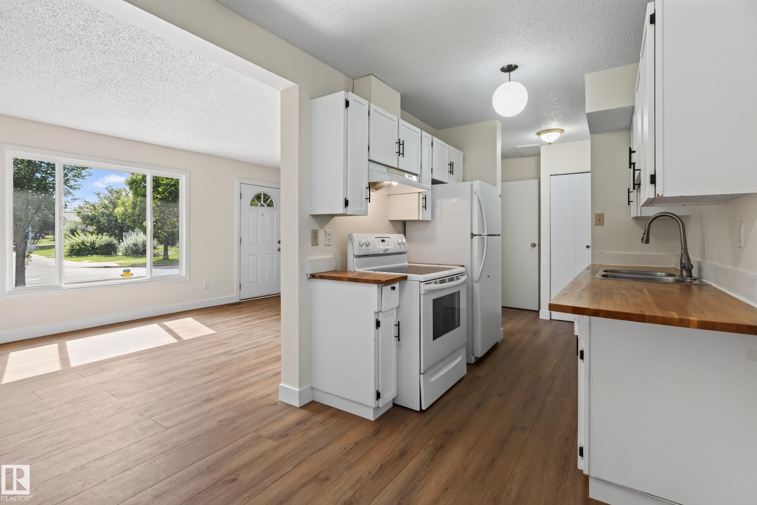 18478 62B Avenue Nw, Edmonton, AB - Indoor Photo Showing Kitchen With Double Sink