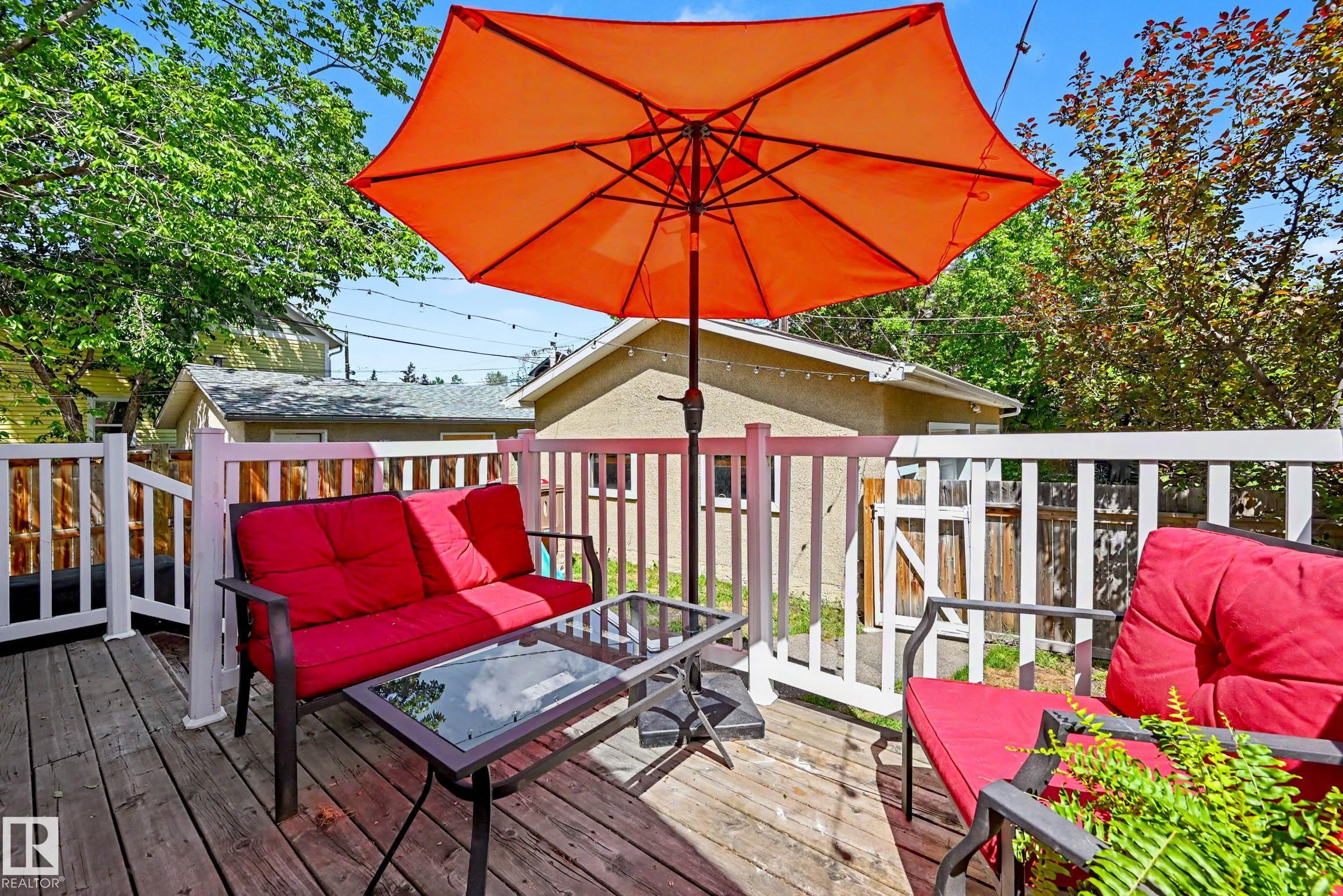 11603 71 Street Nw, Edmonton, AB - Outdoor With Deck Patio Veranda With Exterior