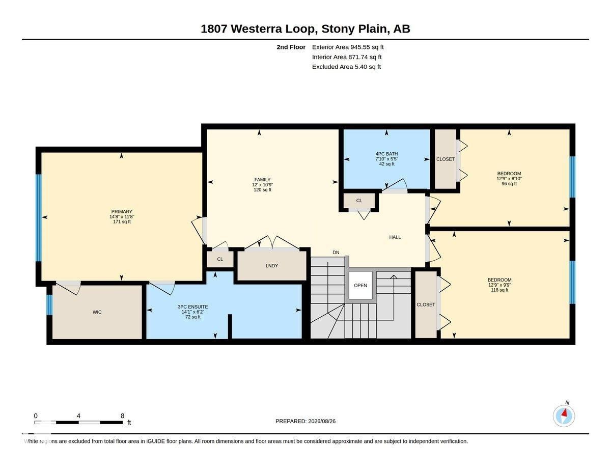 Floor plan - 1807 Westerra Loop, Stony Plain, AB