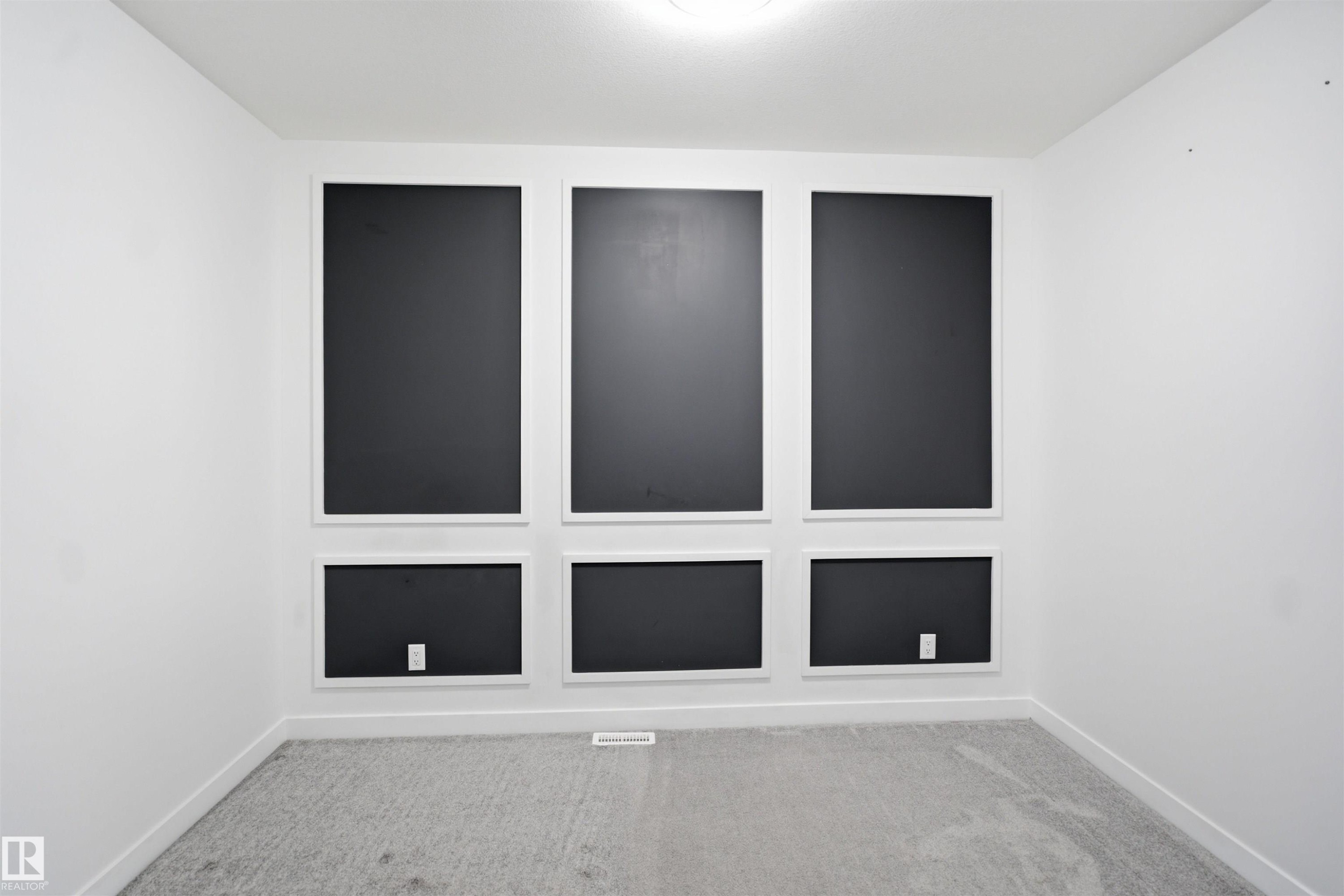 White walls with accent paneling - 2027 13 Avenue Nw, Edmonton, AB