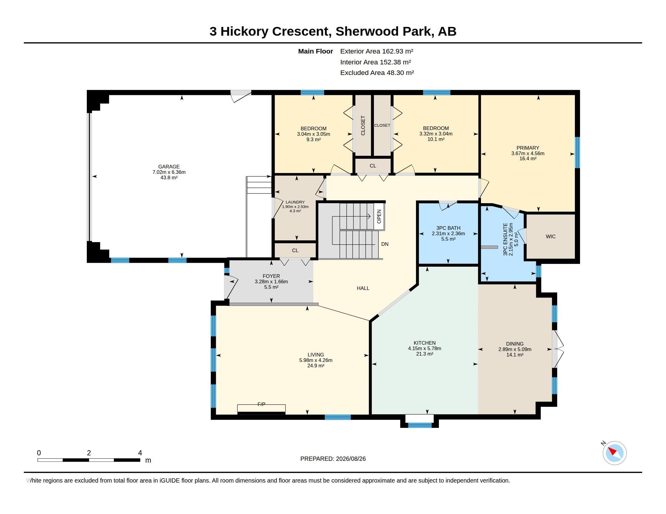 3 Hickory Crescent, Sherwood Park, AB
