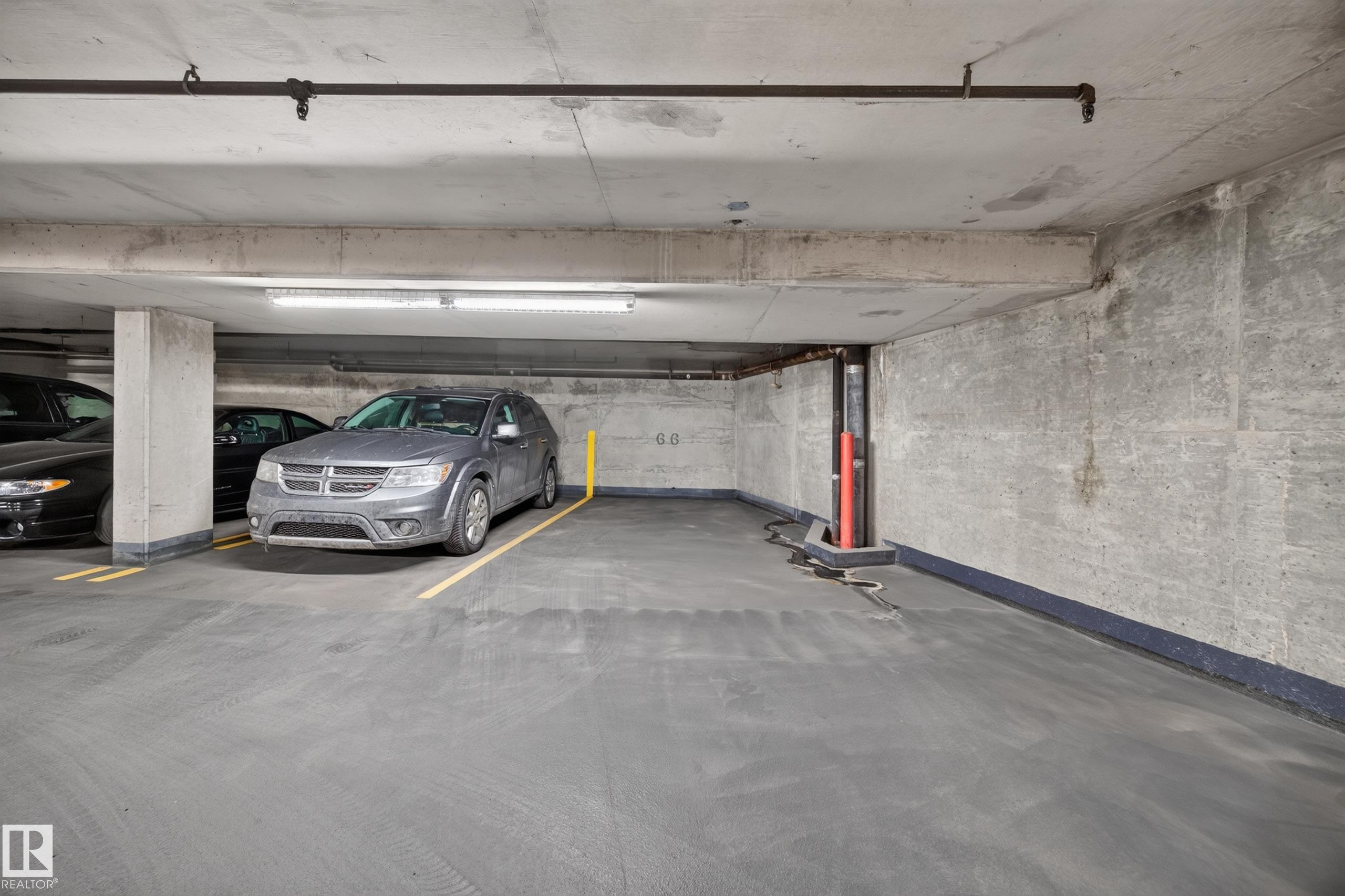 Located on P2. Only one neighbouring car, giving you extra loading room on the side! - #803 10011 123 St Nw, Edmonton, AB