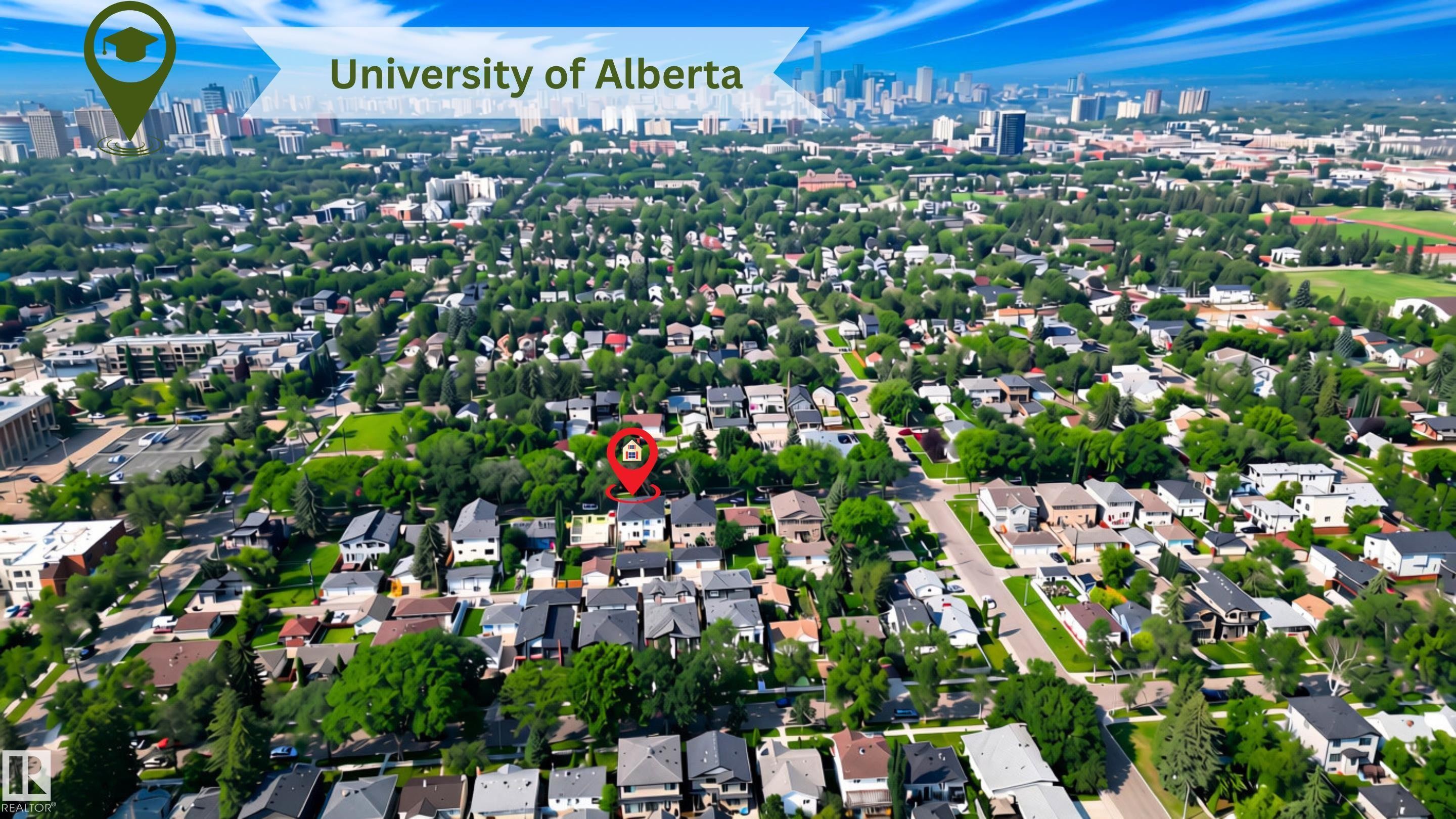 10721 70 Avenue Nw, Edmonton, AB - Outdoor With View