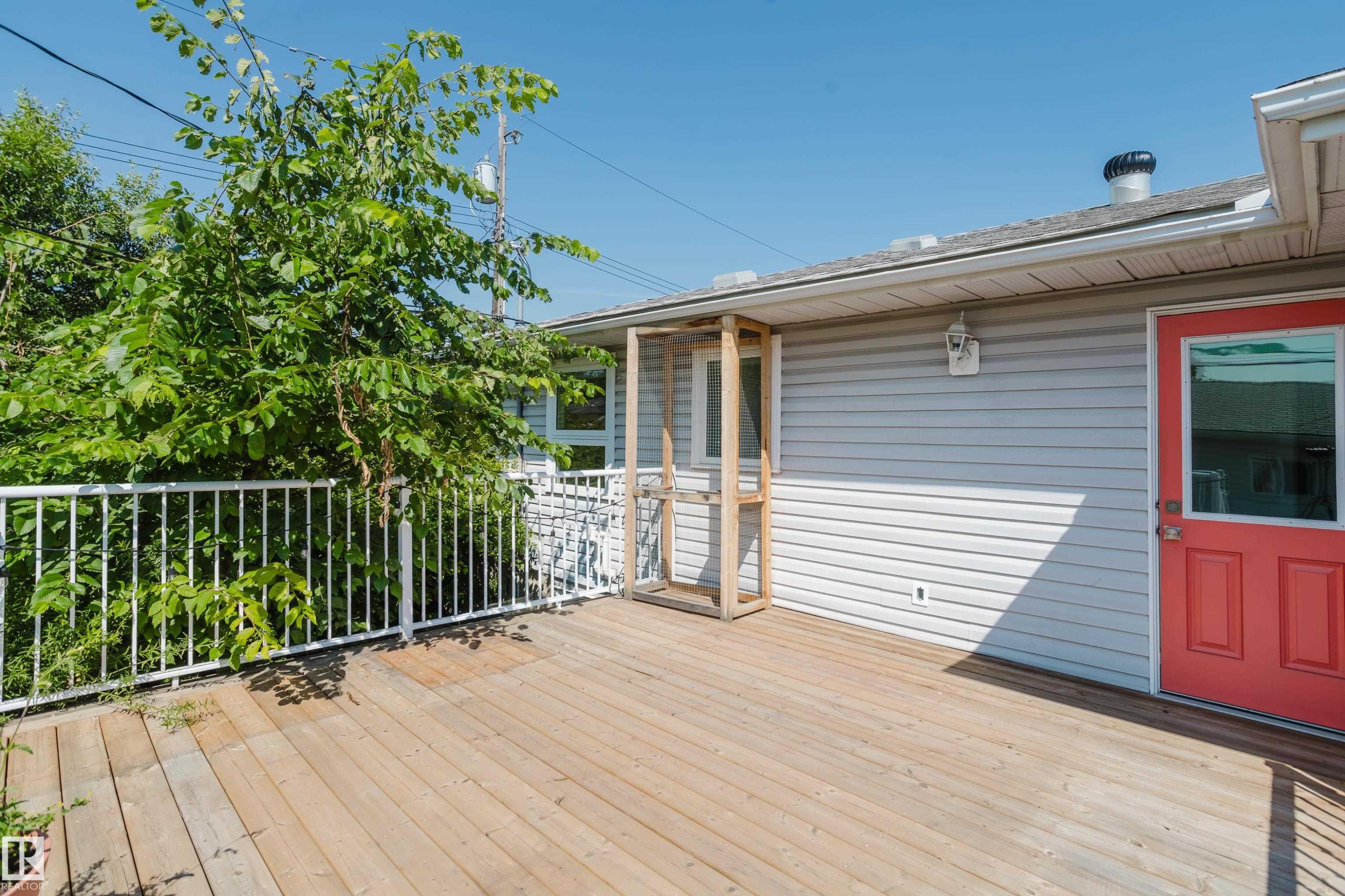 11455 111A Avenue Nw, Edmonton, AB - Outdoor With Deck Patio Veranda With Exterior