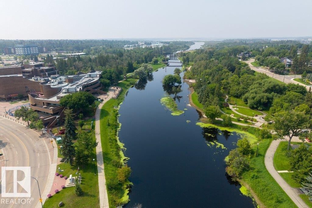 #307 3 Perron St, St. Albert, AB - Outdoor With Body Of Water With View