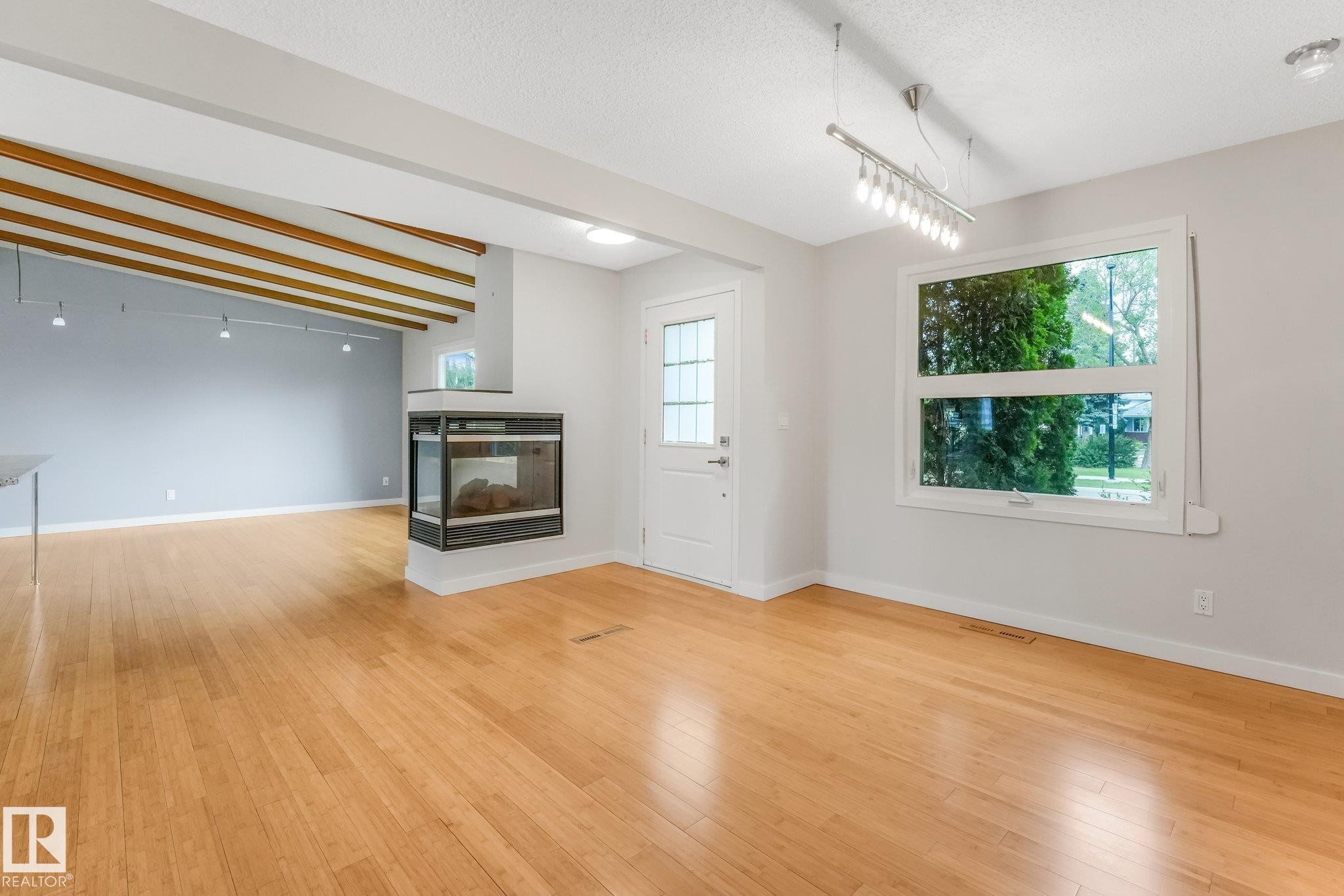 4812 Malmo Road Nw, Edmonton, AB - Indoor With Fireplace