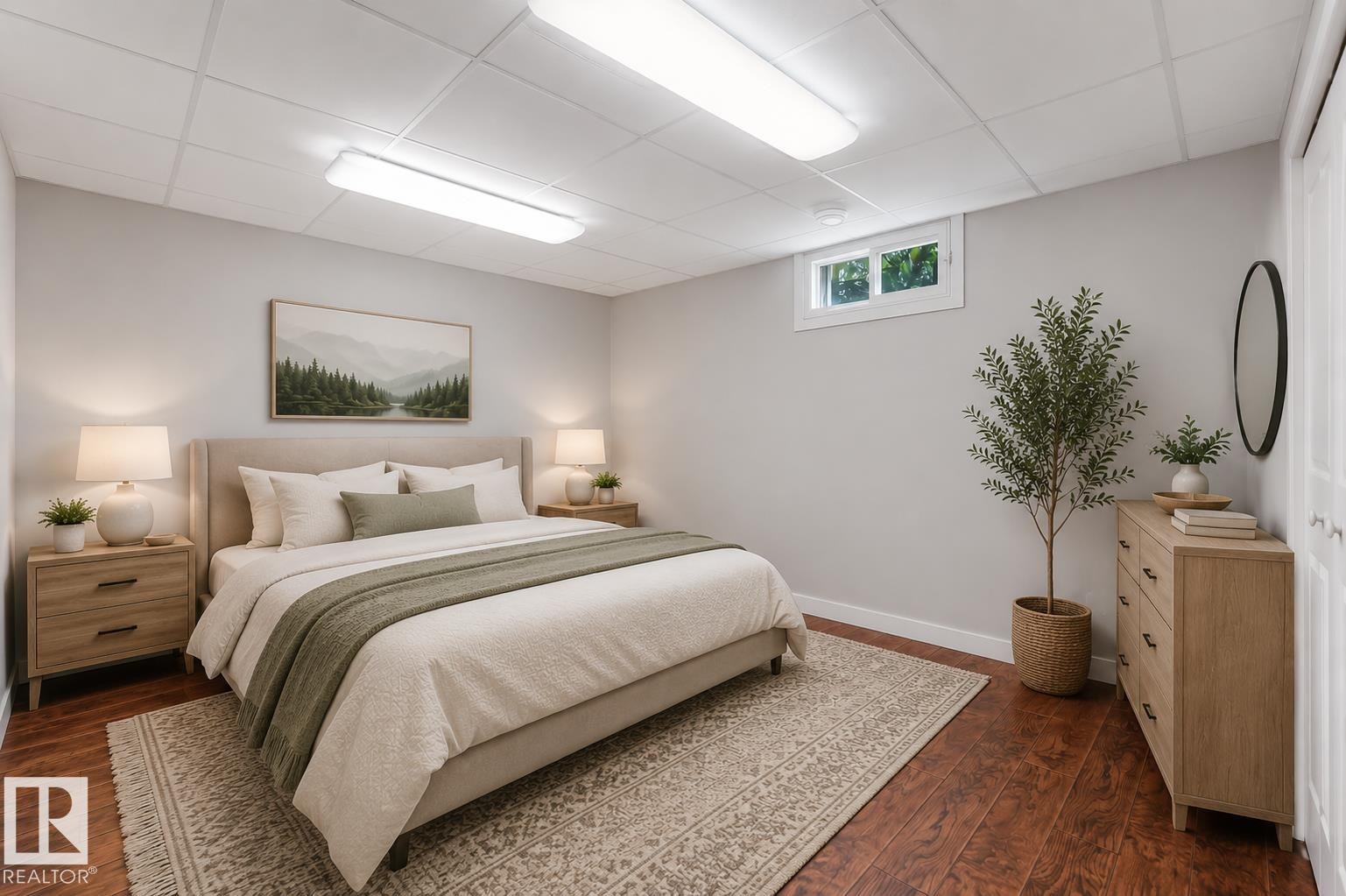 4812 Malmo Road Nw, Edmonton, AB - Indoor Photo Showing Bedroom