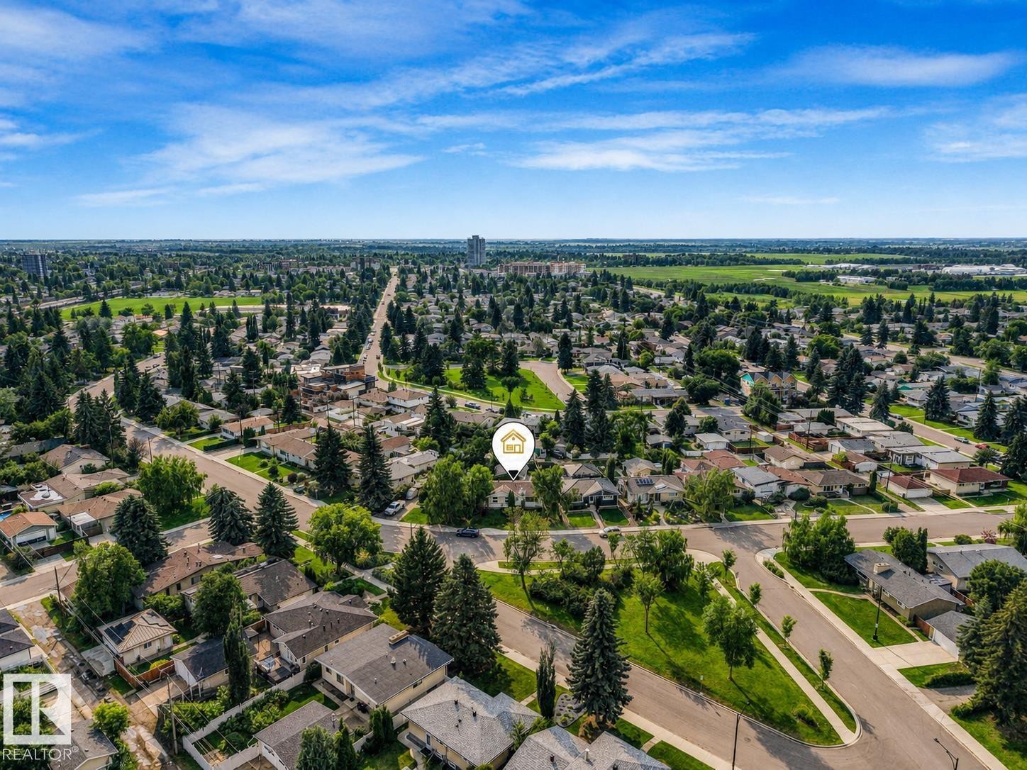 4812 Malmo Road Nw, Edmonton, AB - Outdoor With View