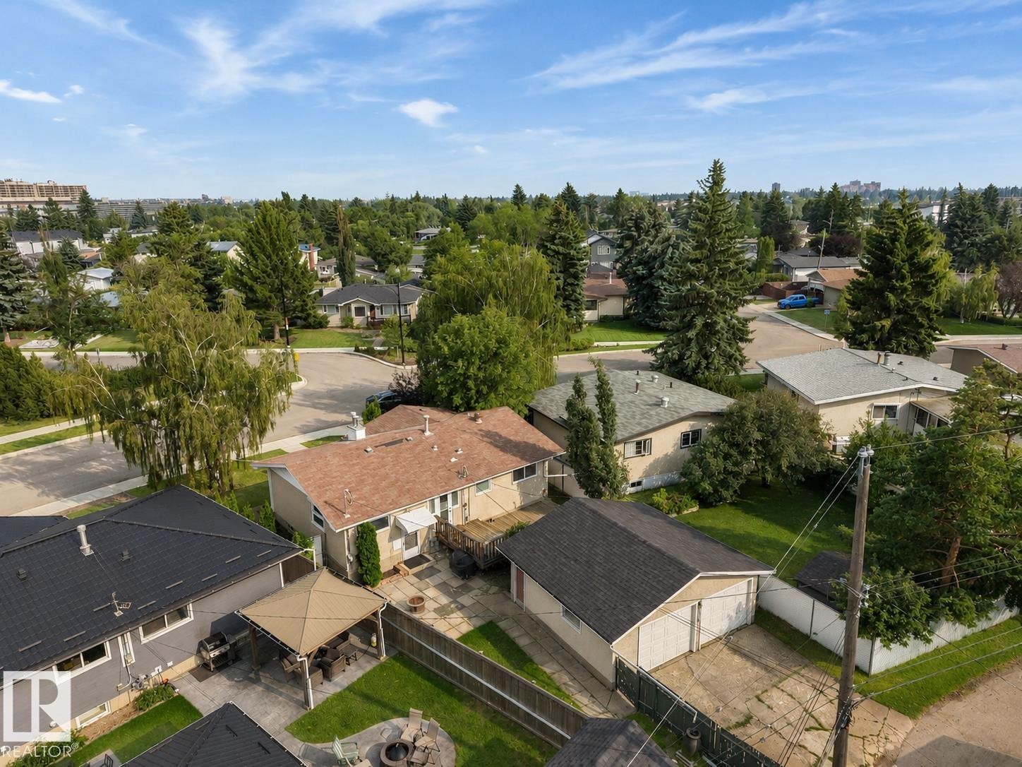 4812 Malmo Road Nw, Edmonton, AB - Outdoor With View