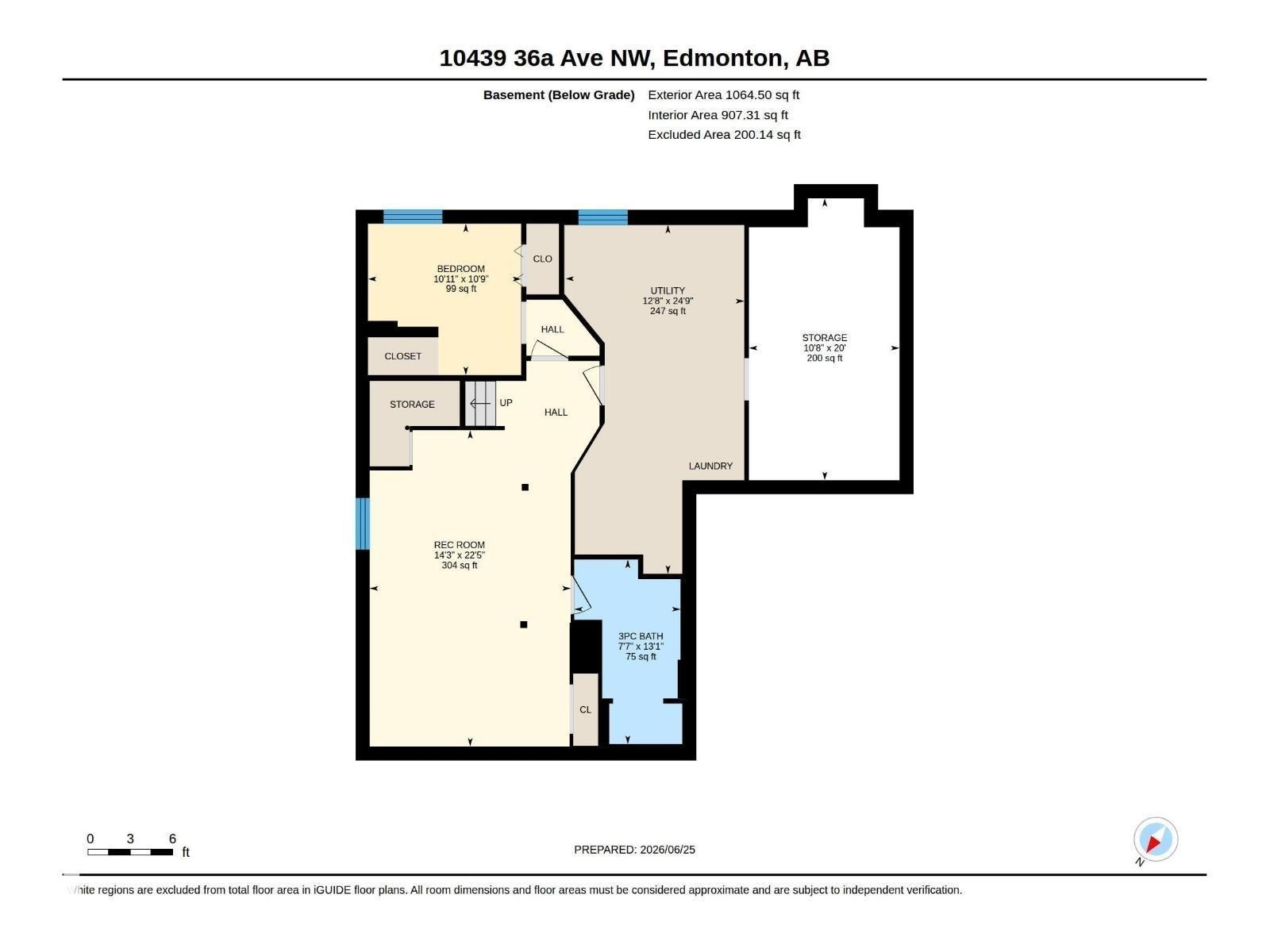Floor plan - 10439 36A Ave Nw, Edmonton, AB