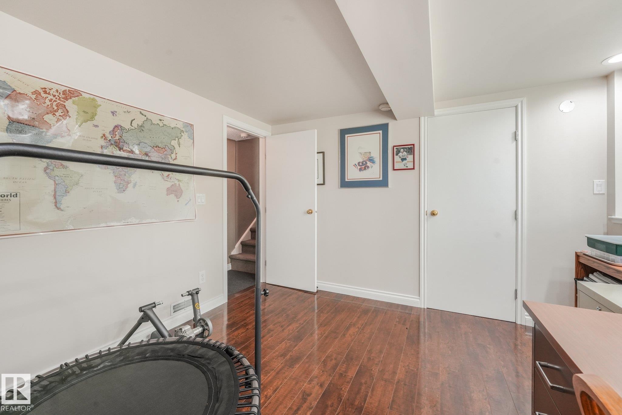 3rd Bedroom has a walk-in closet. - 10531 137 Street Nw, Edmonton, AB