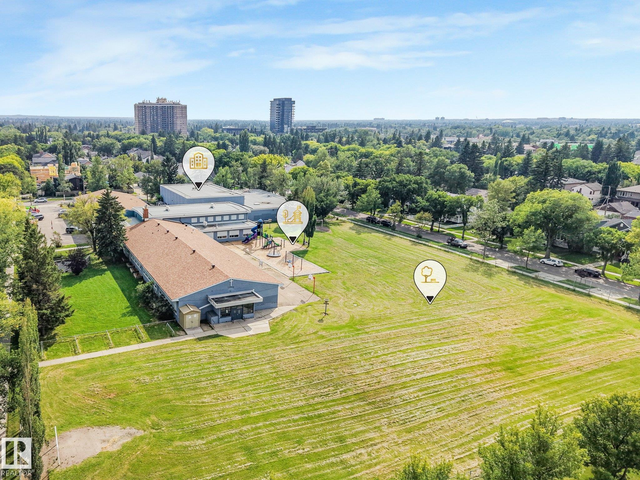 showing the Glenora neighbhourhood. - 10531 137 Street Nw, Edmonton, AB