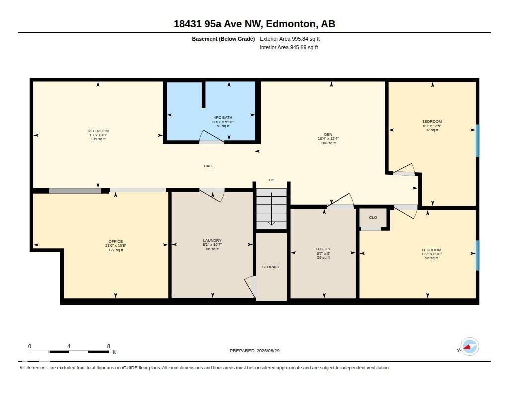 Floor plan - 18431 95A Avenue Nw, Edmonton, AB