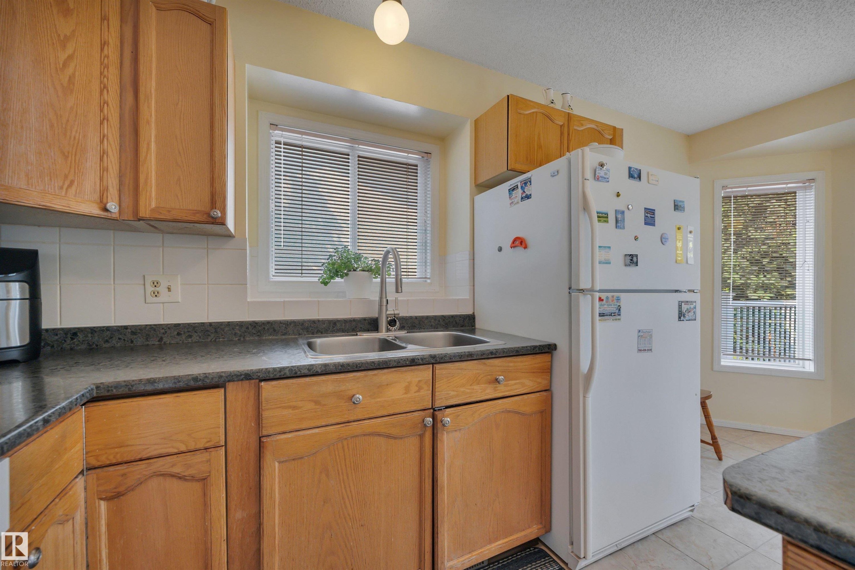 18920 78 Avenue Nw, Edmonton, AB - Indoor Photo Showing Kitchen With Double Sink