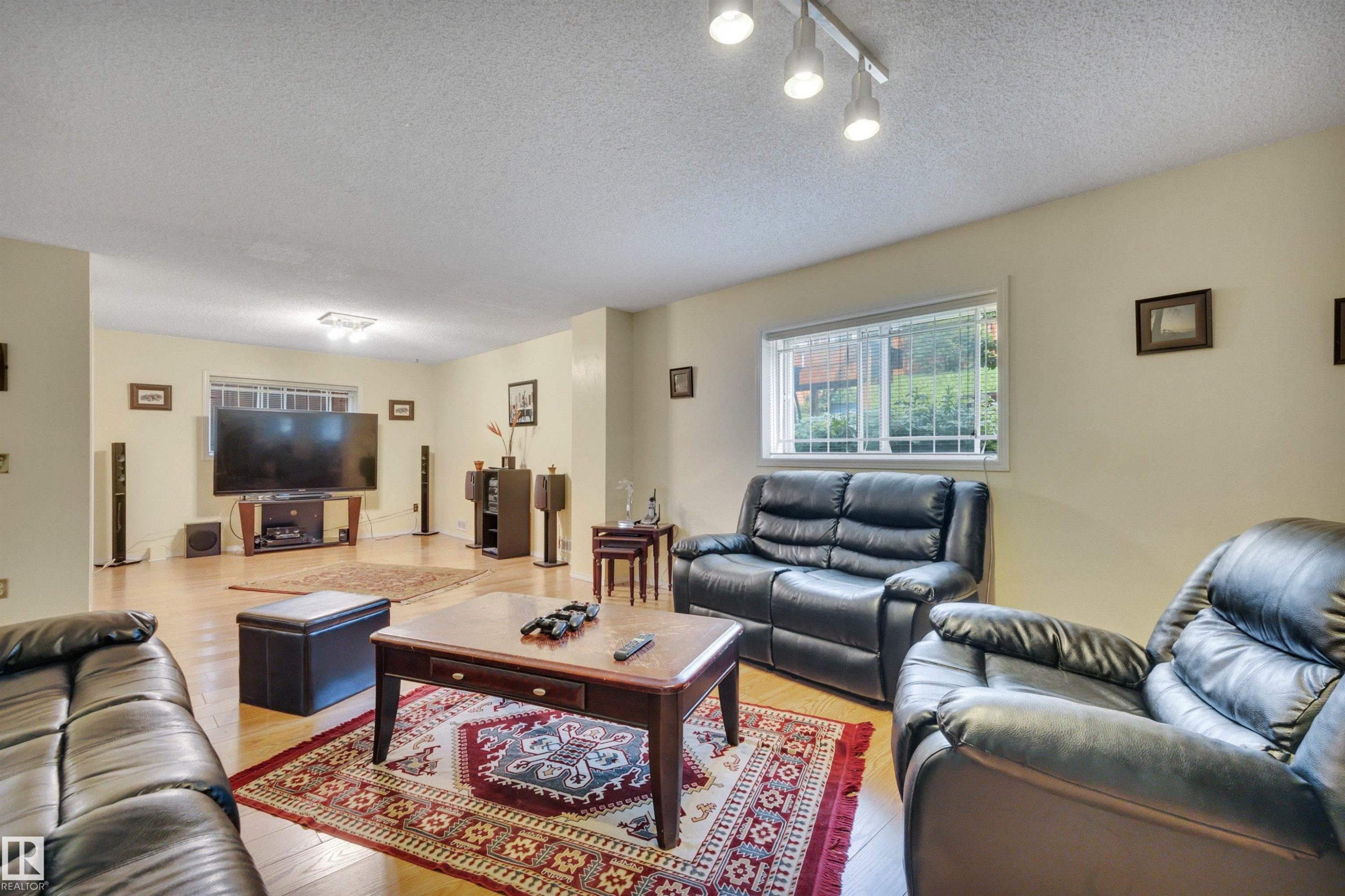 18920 78 Avenue Nw, Edmonton, AB - Indoor Photo Showing Living Room