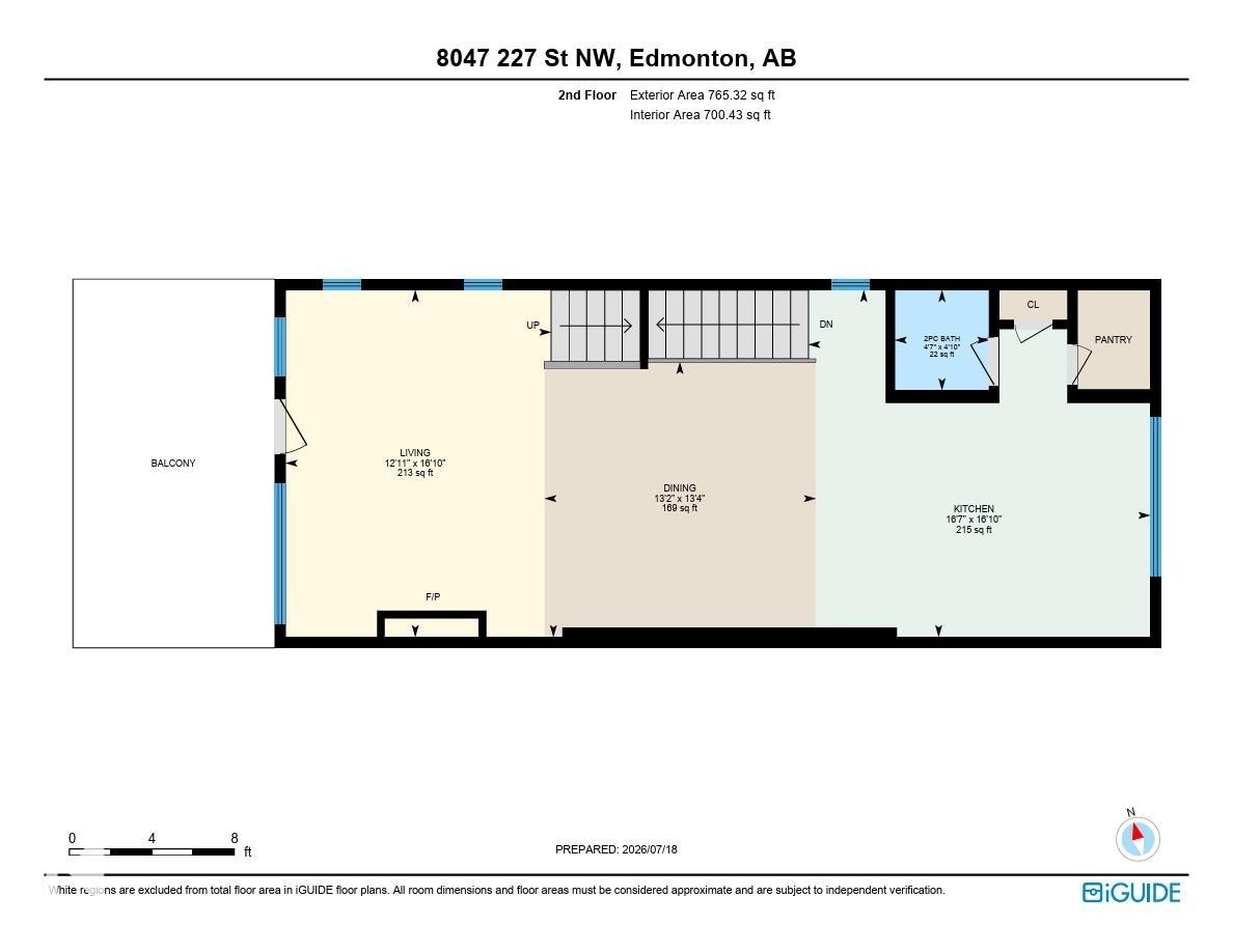 Floor plan - 8047 227 Street Nw, Edmonton, AB