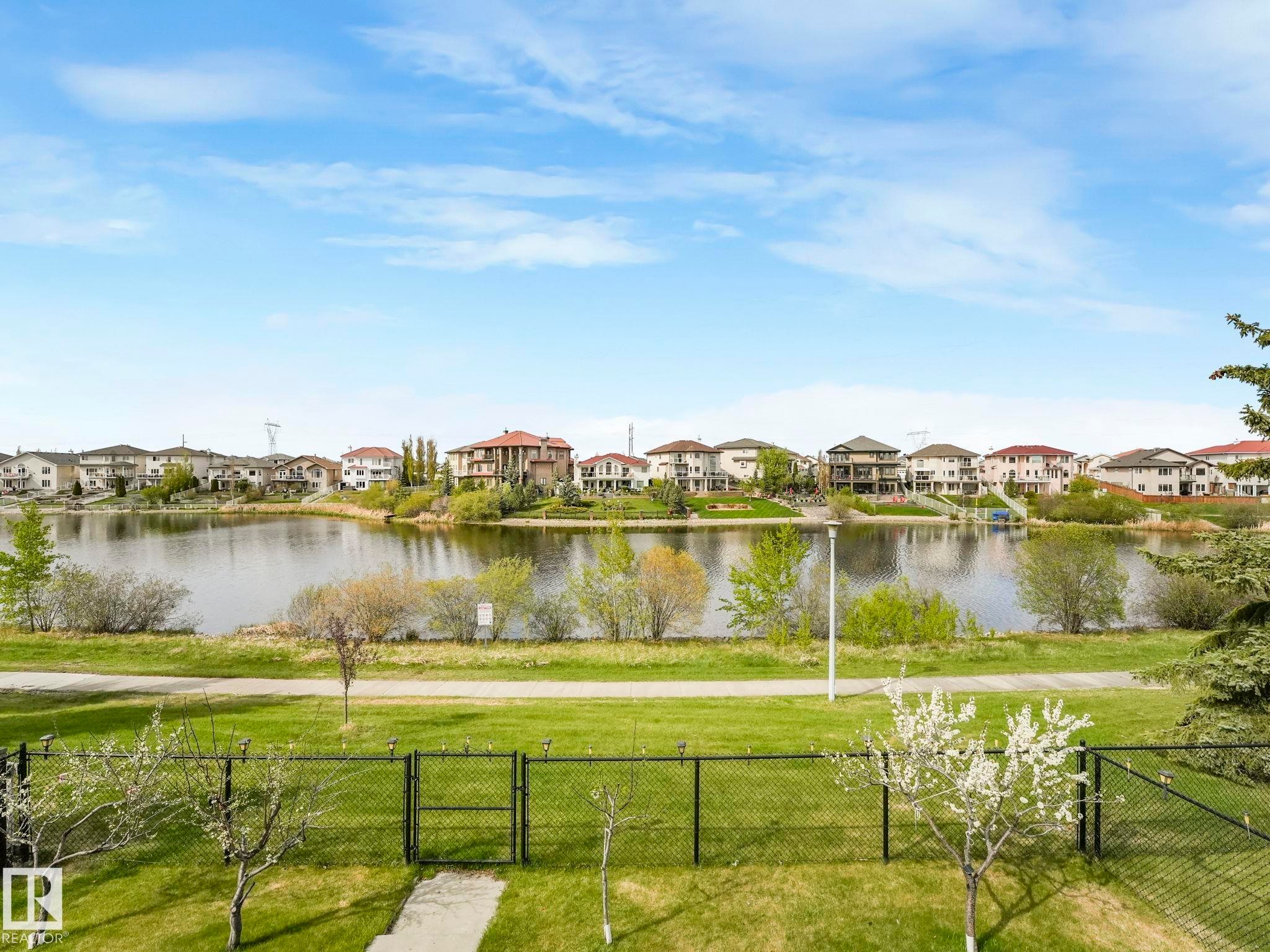 7504 161A Avenue Nw, Edmonton, AB - Outdoor With Body Of Water With View