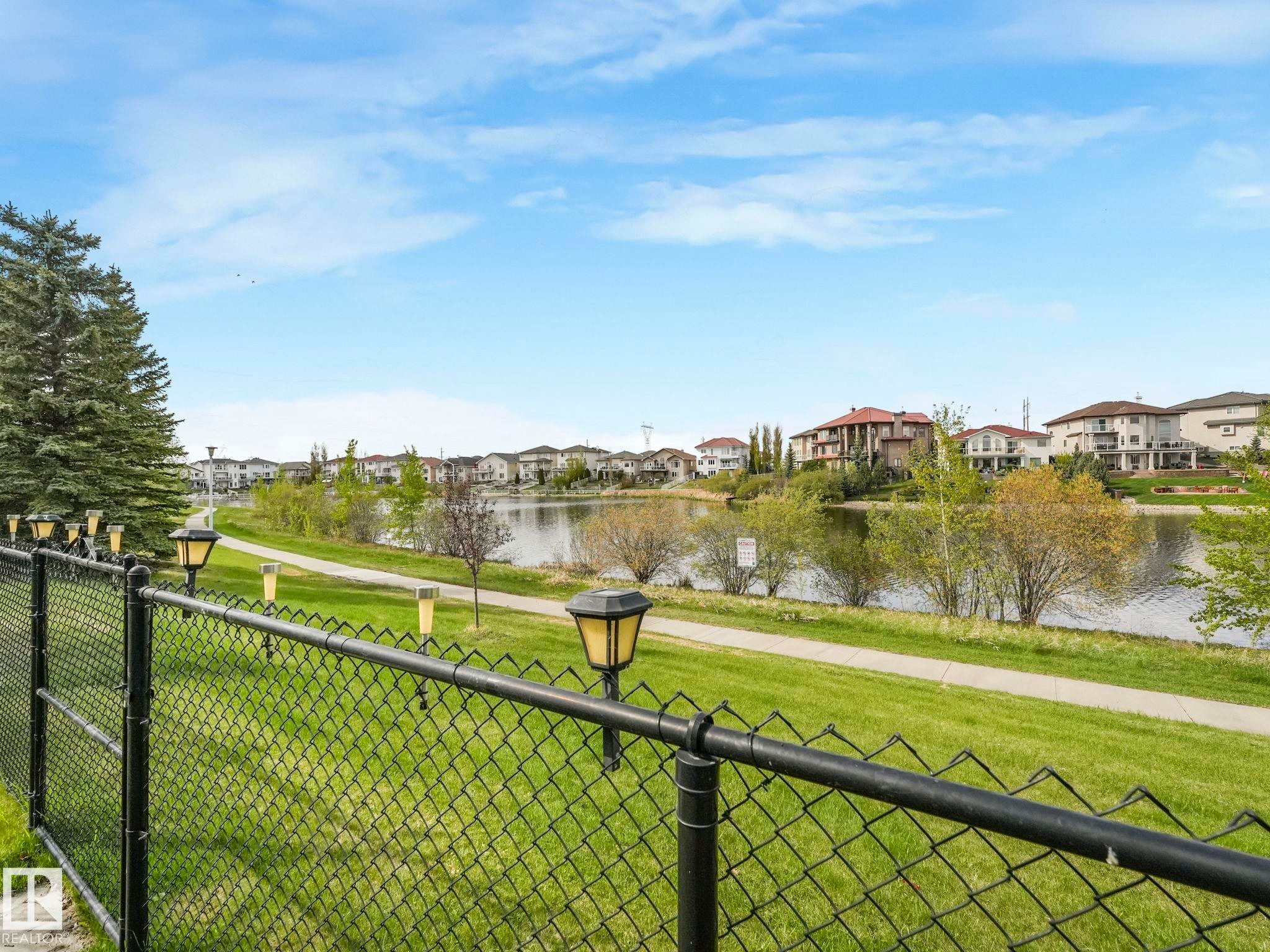 7504 161A Avenue Nw, Edmonton, AB - Outdoor With Body Of Water With View