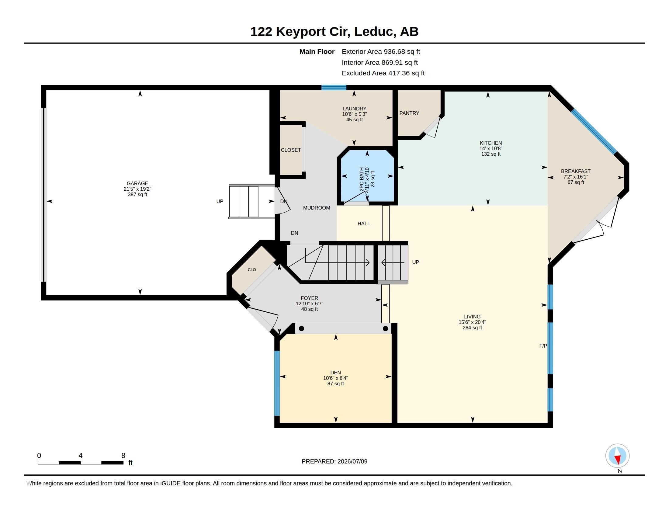 122 Keyport Circle, Leduc, AB
