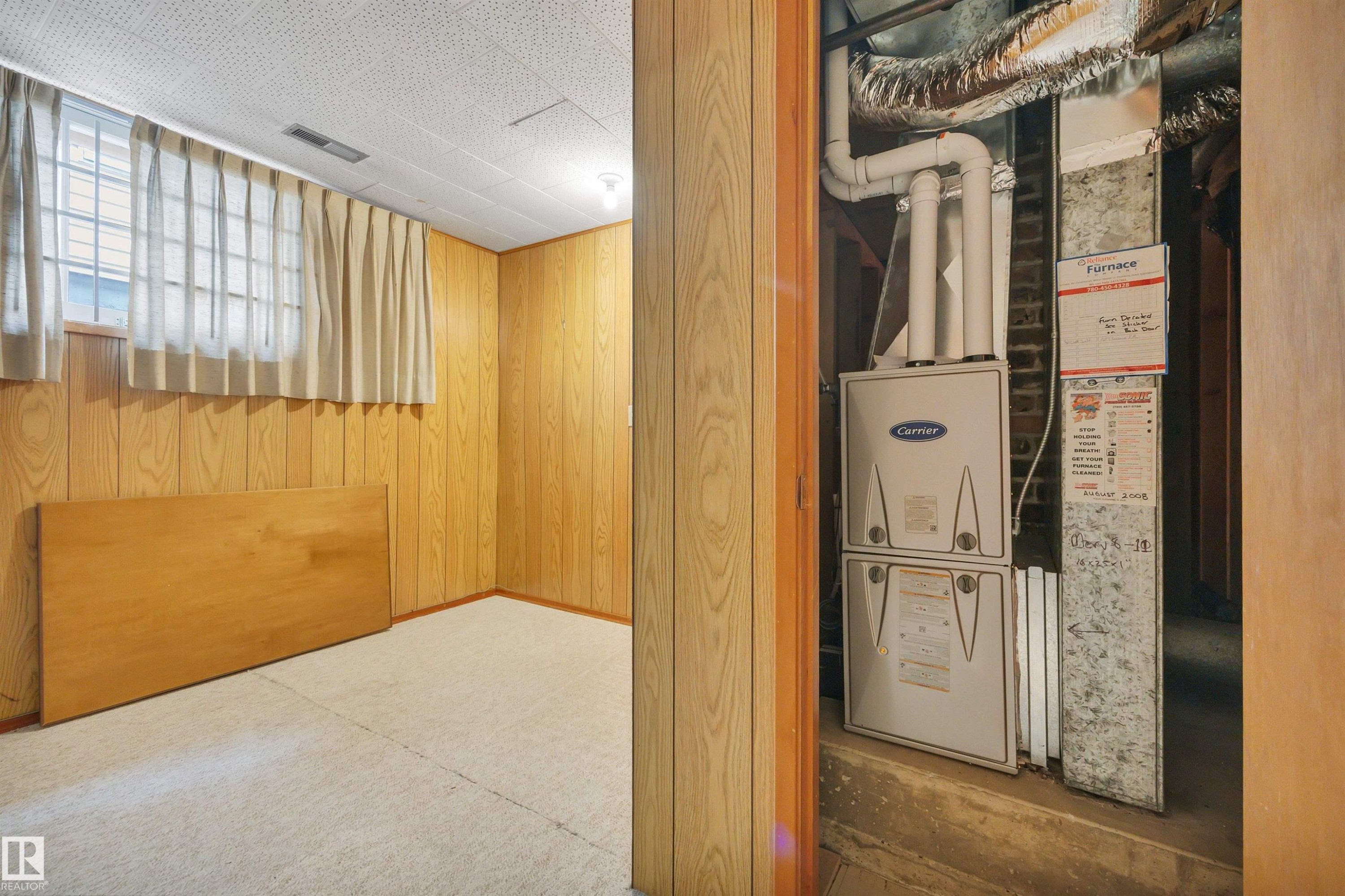 11527 88 Street Nw, Edmonton, AB - Indoor Photo Showing Basement