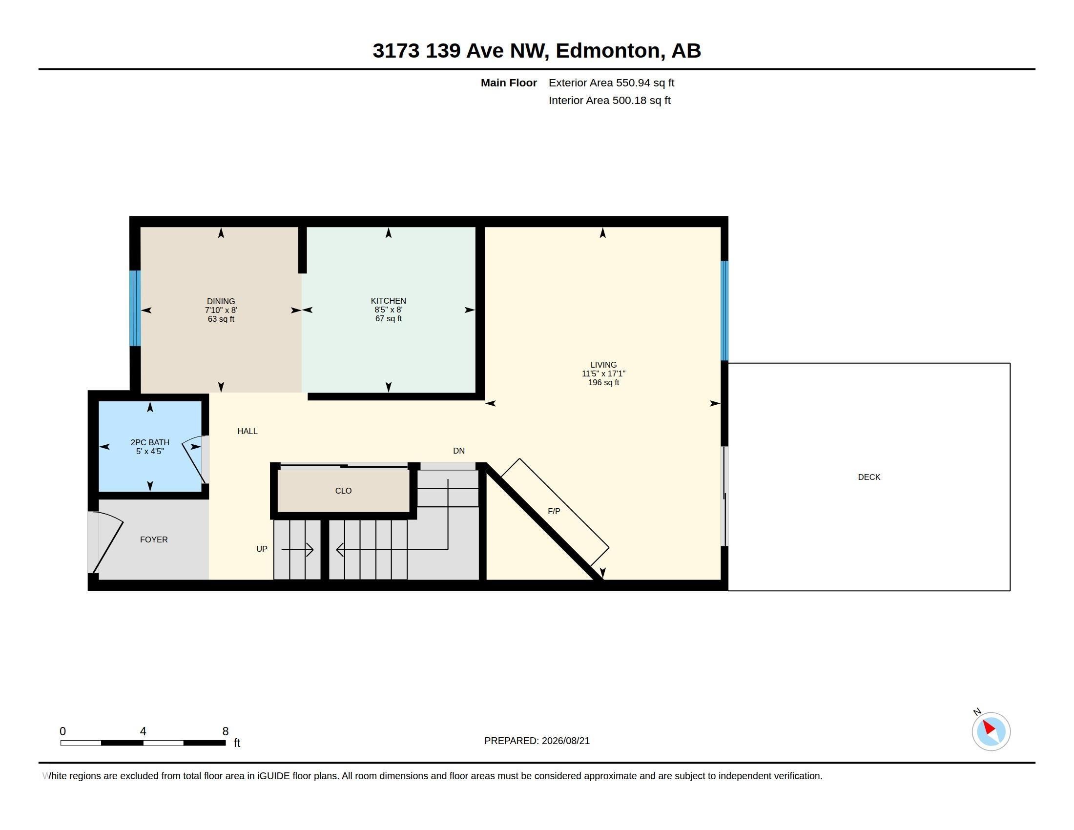Floor plan - 3173 139 Avenue Nw, Edmonton, AB