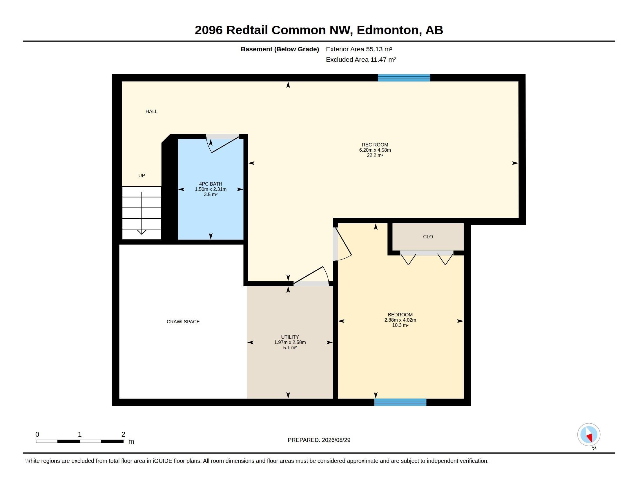 Floor plan - 2096 Redtail Common Nw, Edmonton, AB